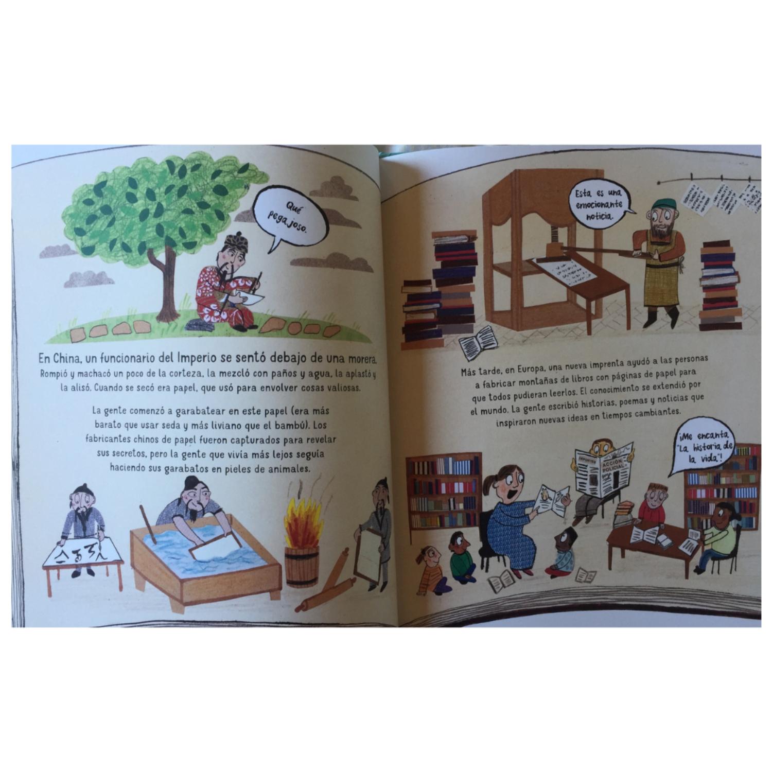 LIBRO LA HISTORIA DE LOS INVENTOS - 4