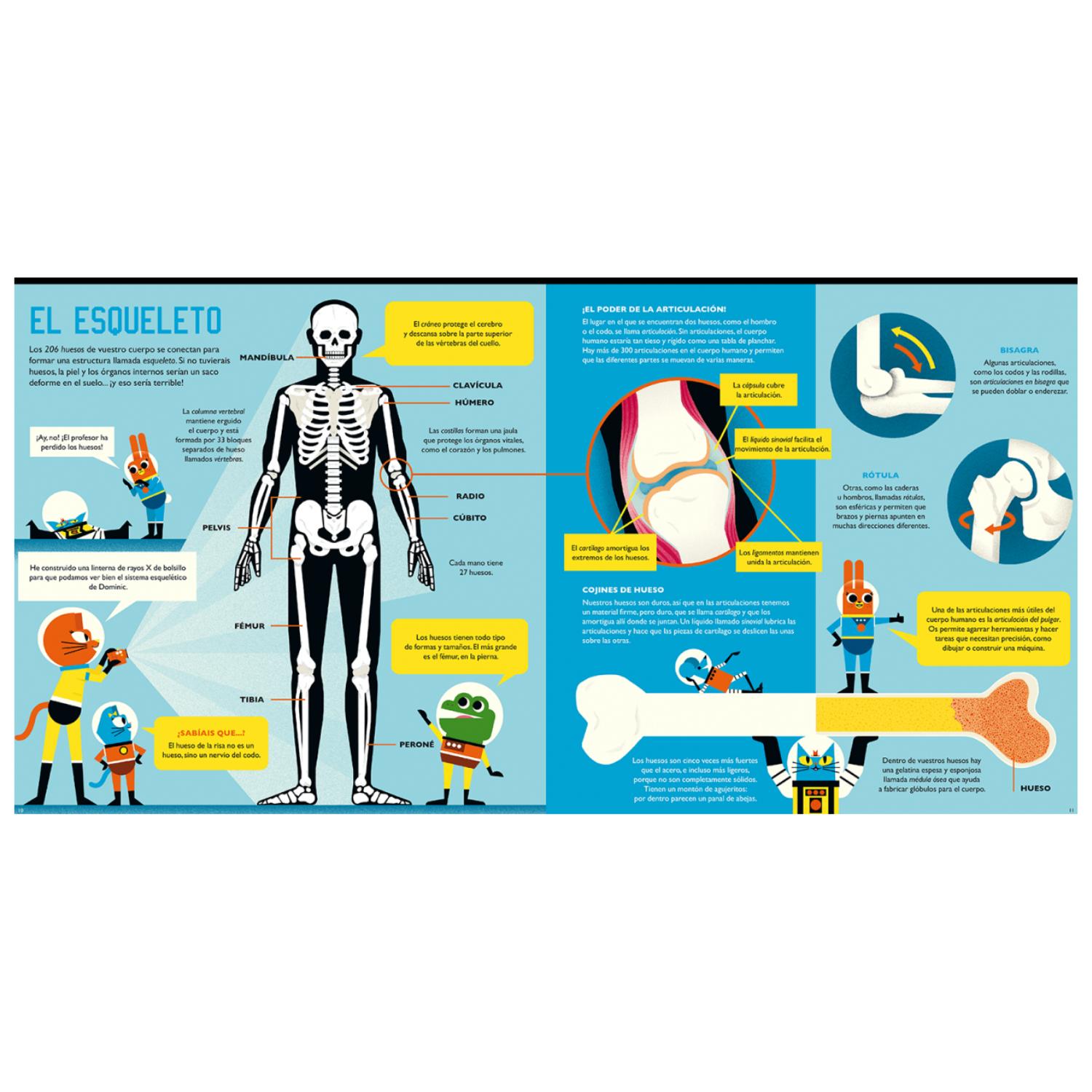 LIBRO EL PROFESOR ASTRO CAT Y LA ODISEA DEL CUERPO HUMANO - 6