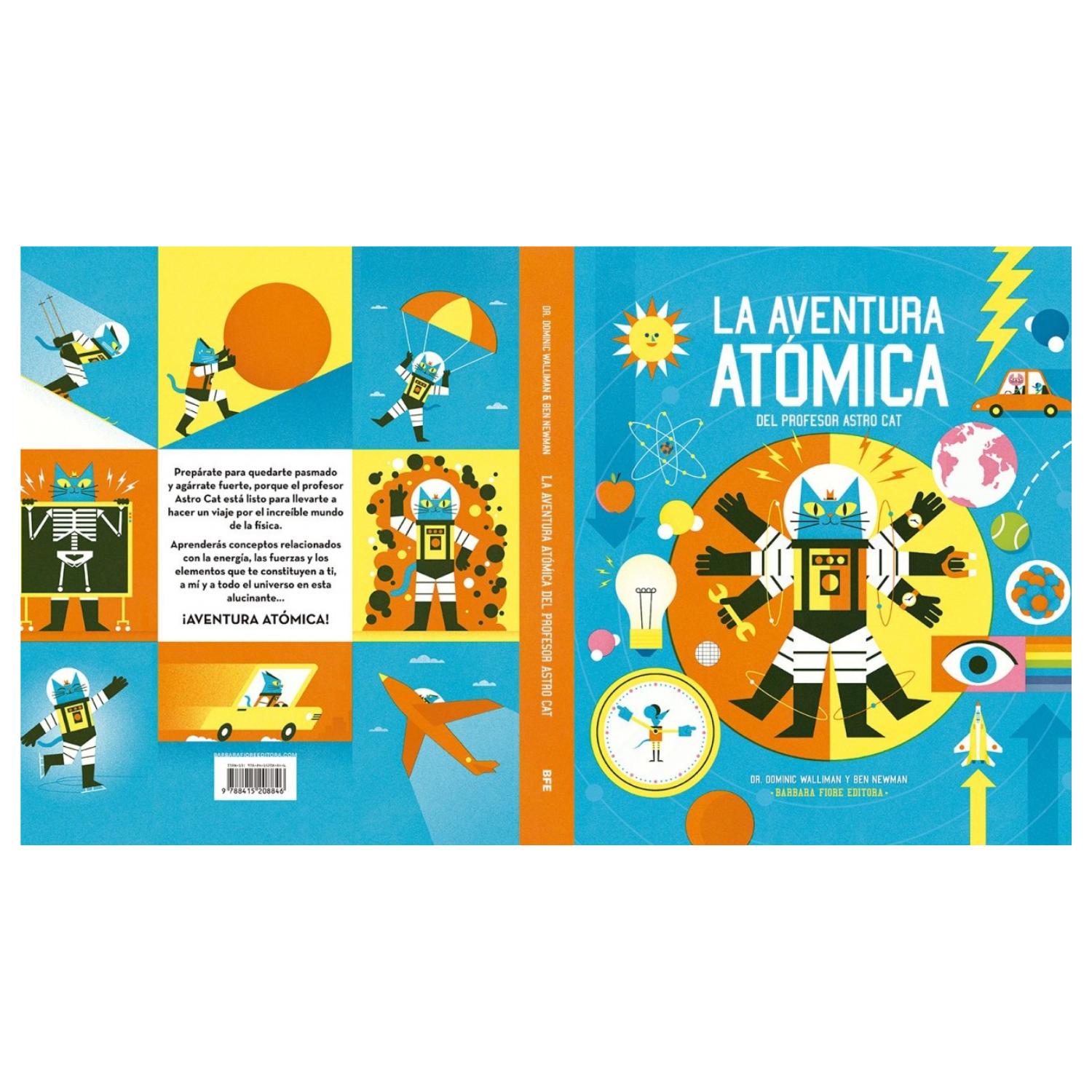 LIBRO LA AVENTURA ATÓMICA DEL PROFESOR ASTRO CAT - 2