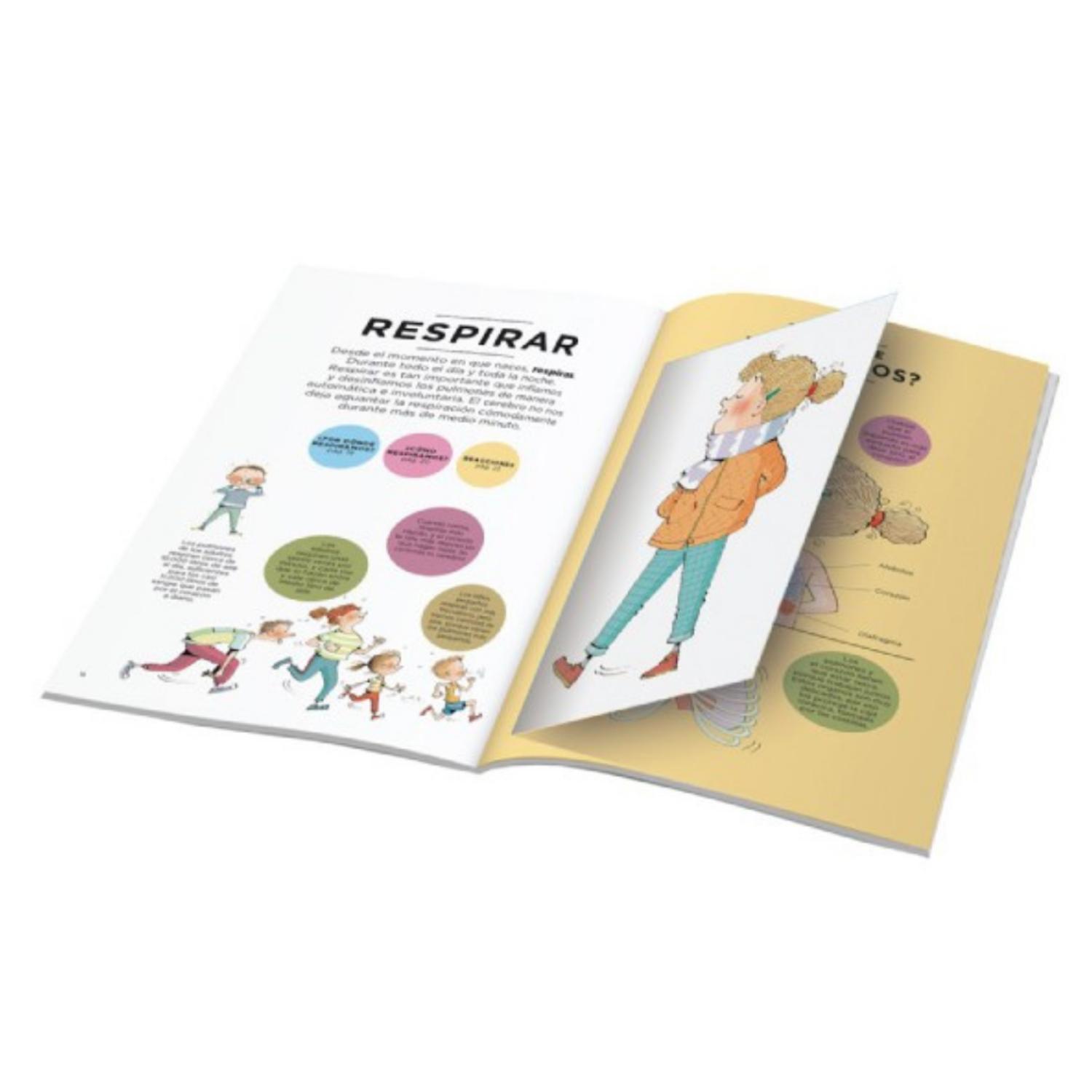 LIBRO EL CUERPO HUMANO POR FUERA - 2