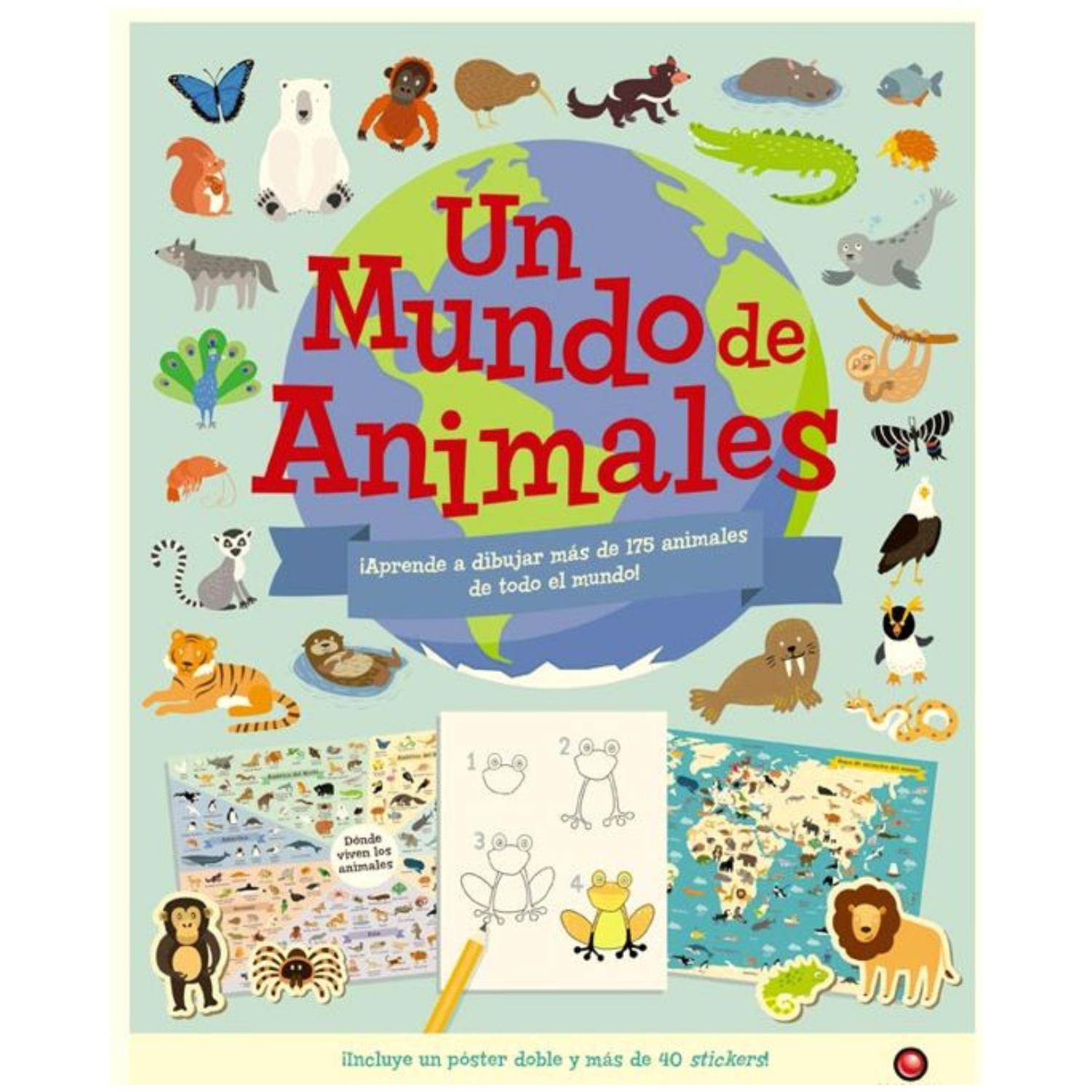 LIBRO UN MUNDO DE ANIMALES - 1