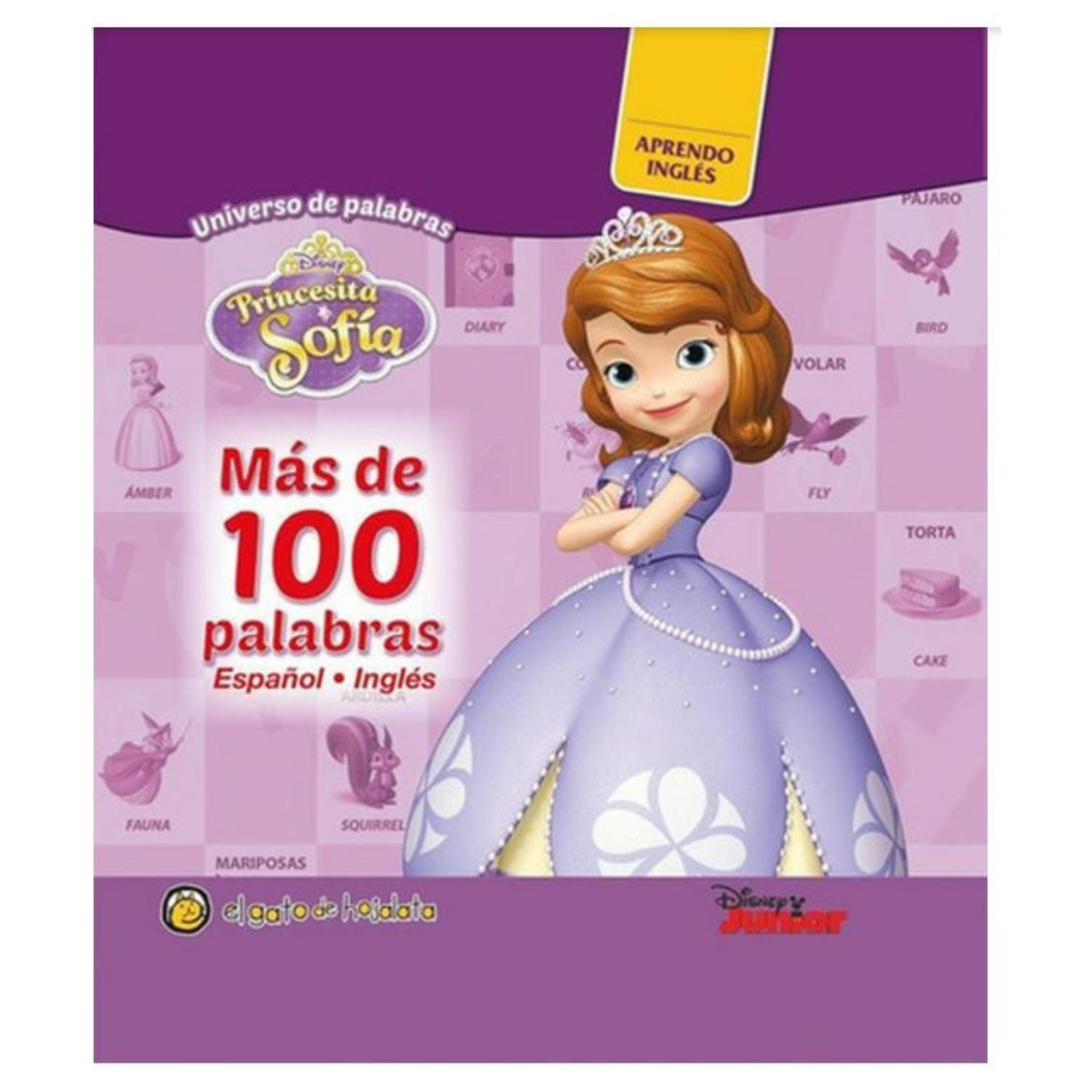 LIBRO UNIVERSO DE PALABRAS - PRINCESITA SOFÍA / ESPAÑOL - INGLÉS - 1