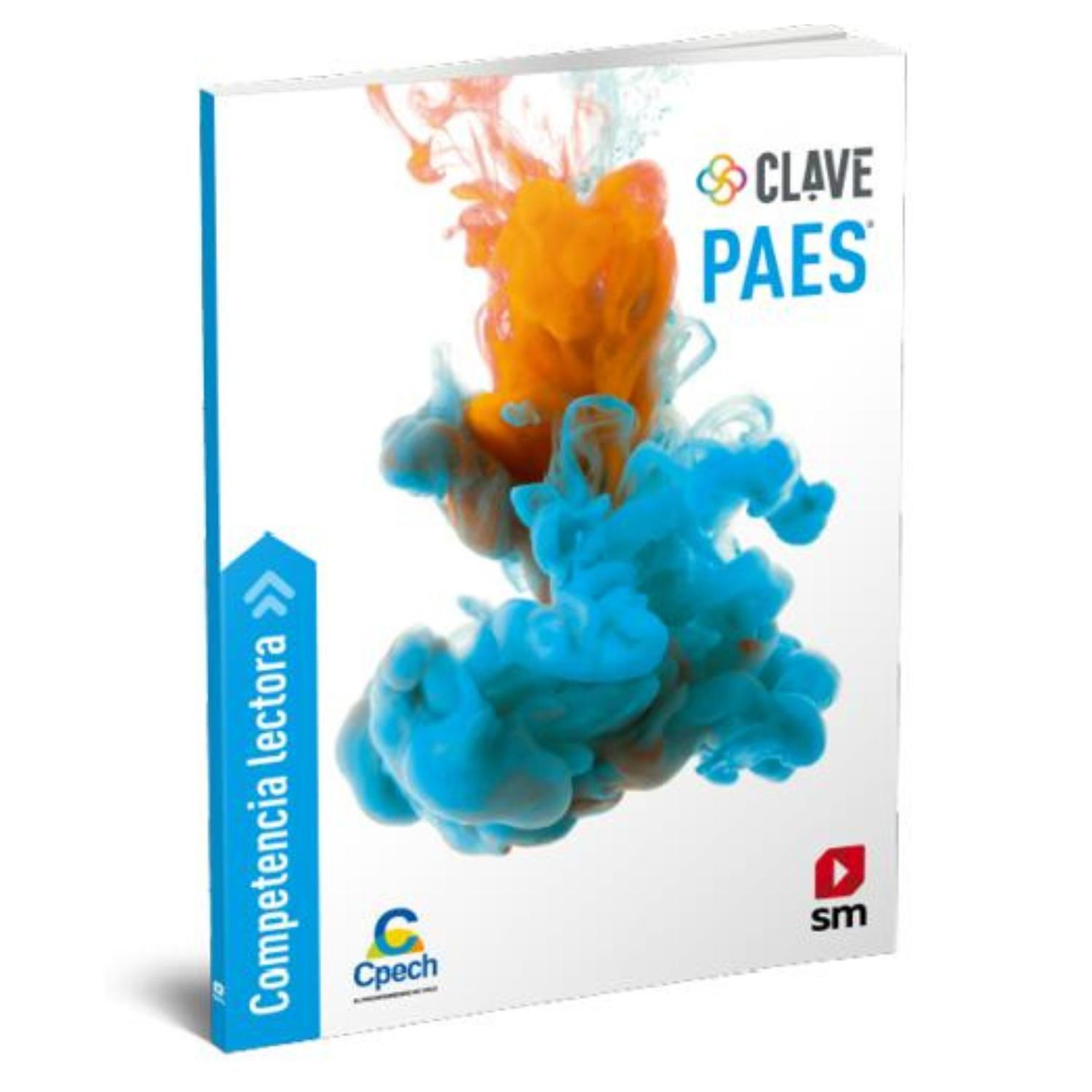 CLAVE PAES COMPETENCIA LECTORA - 1