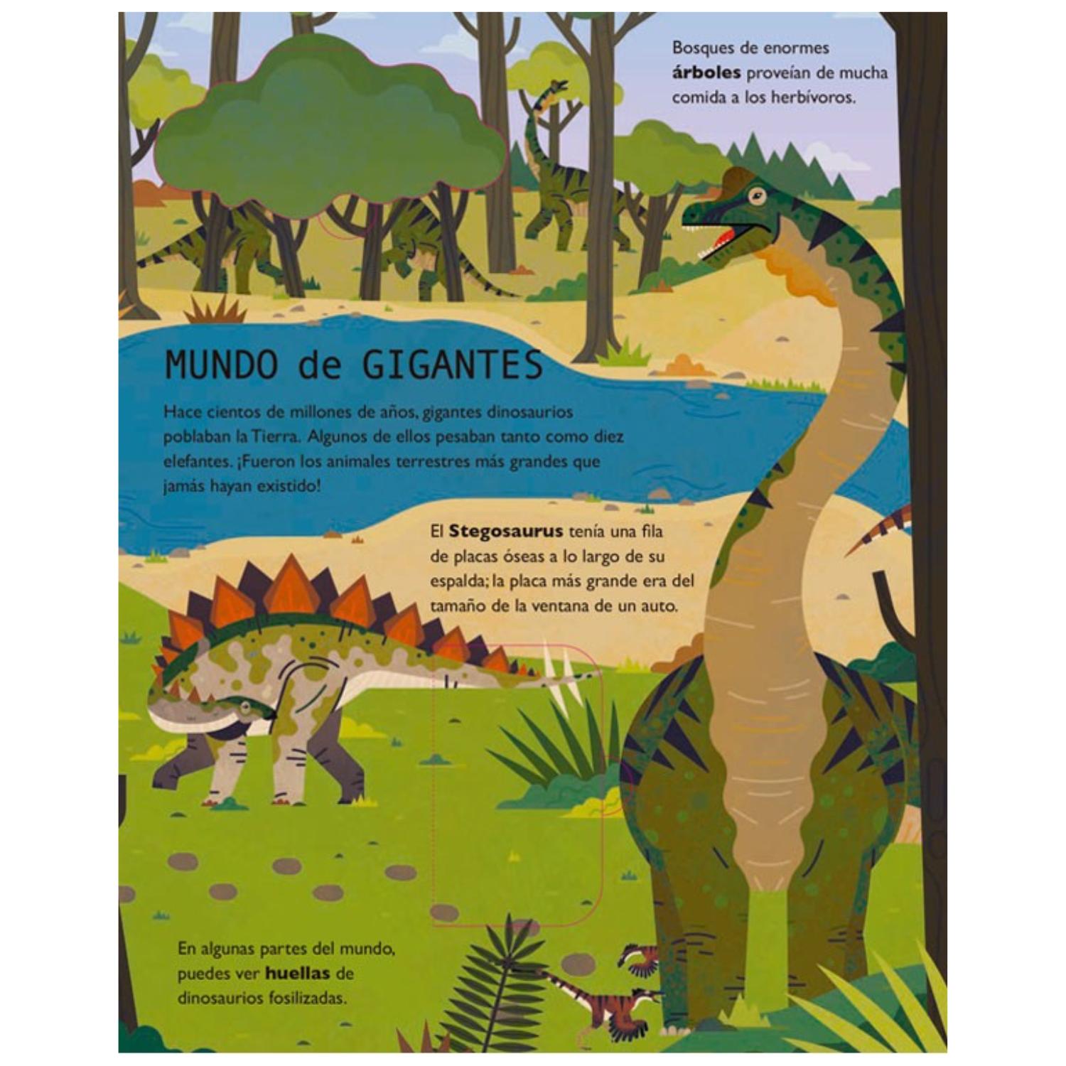 LIBRO 50 CURIOSIDADES SOBRE LOS DINOSAURIOS - 2