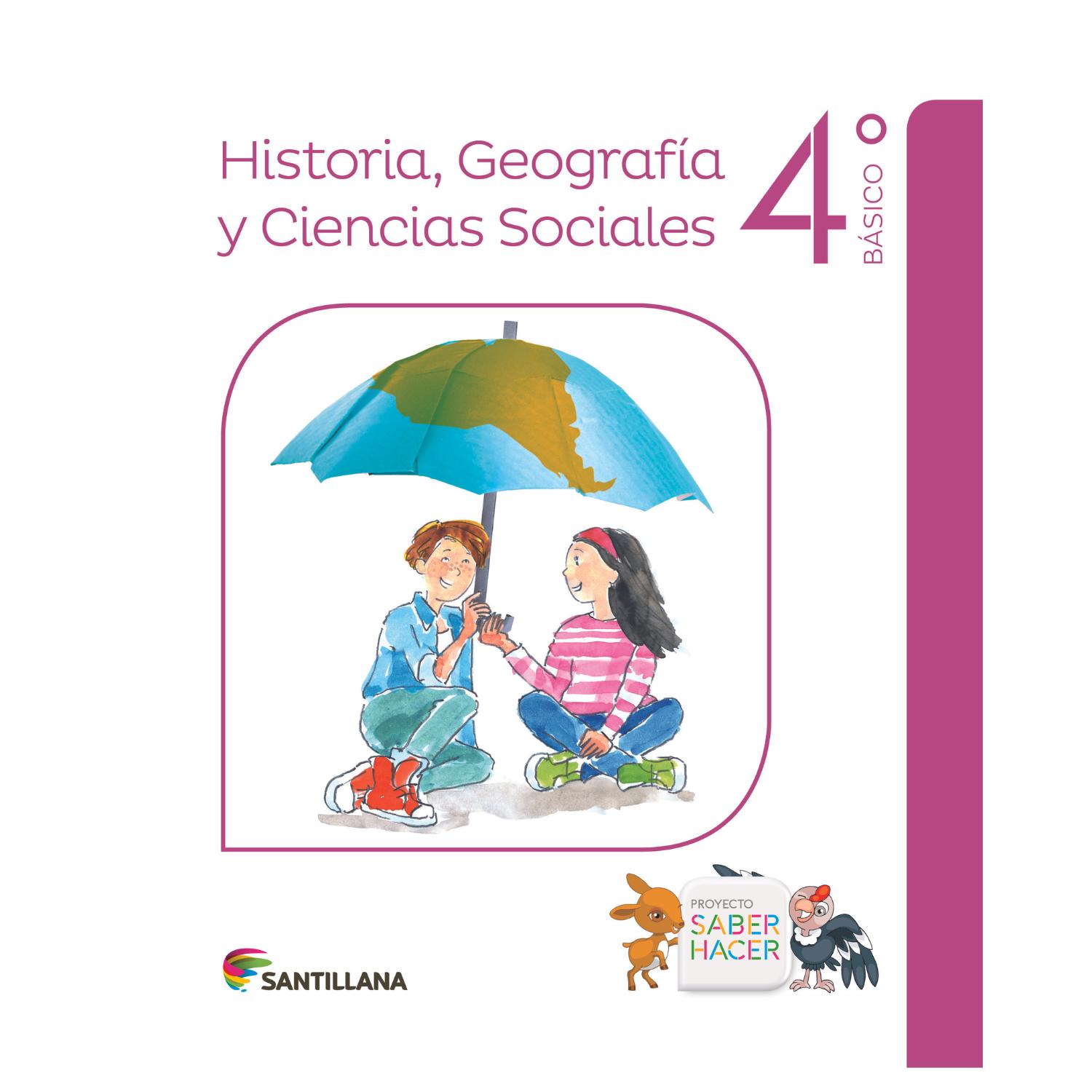 LIBRO SOCIEDAD 4o BASICO - SABER HACER