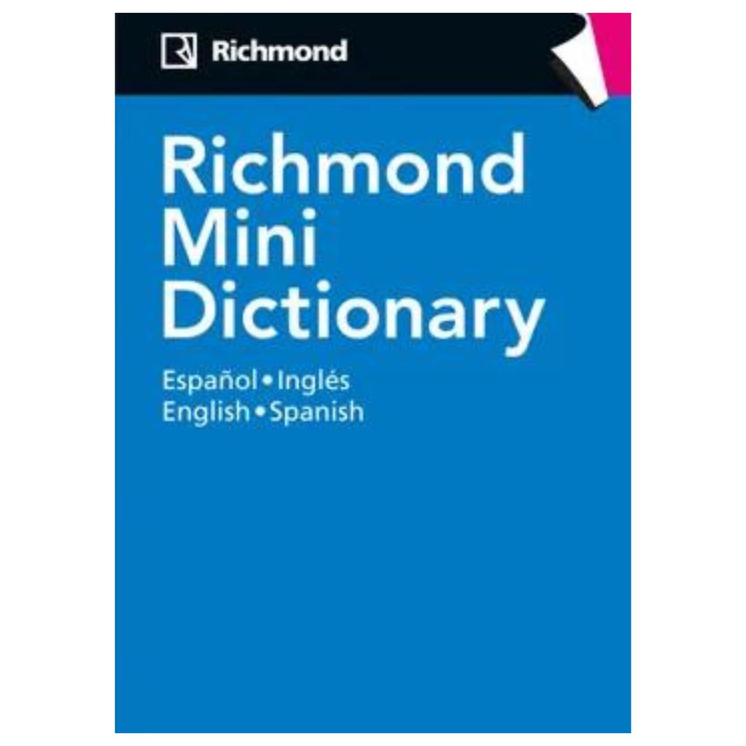 LIBRO RICHMOND MINI DICTIONARY (ESPAÑOL - INGLÉS) - 1
