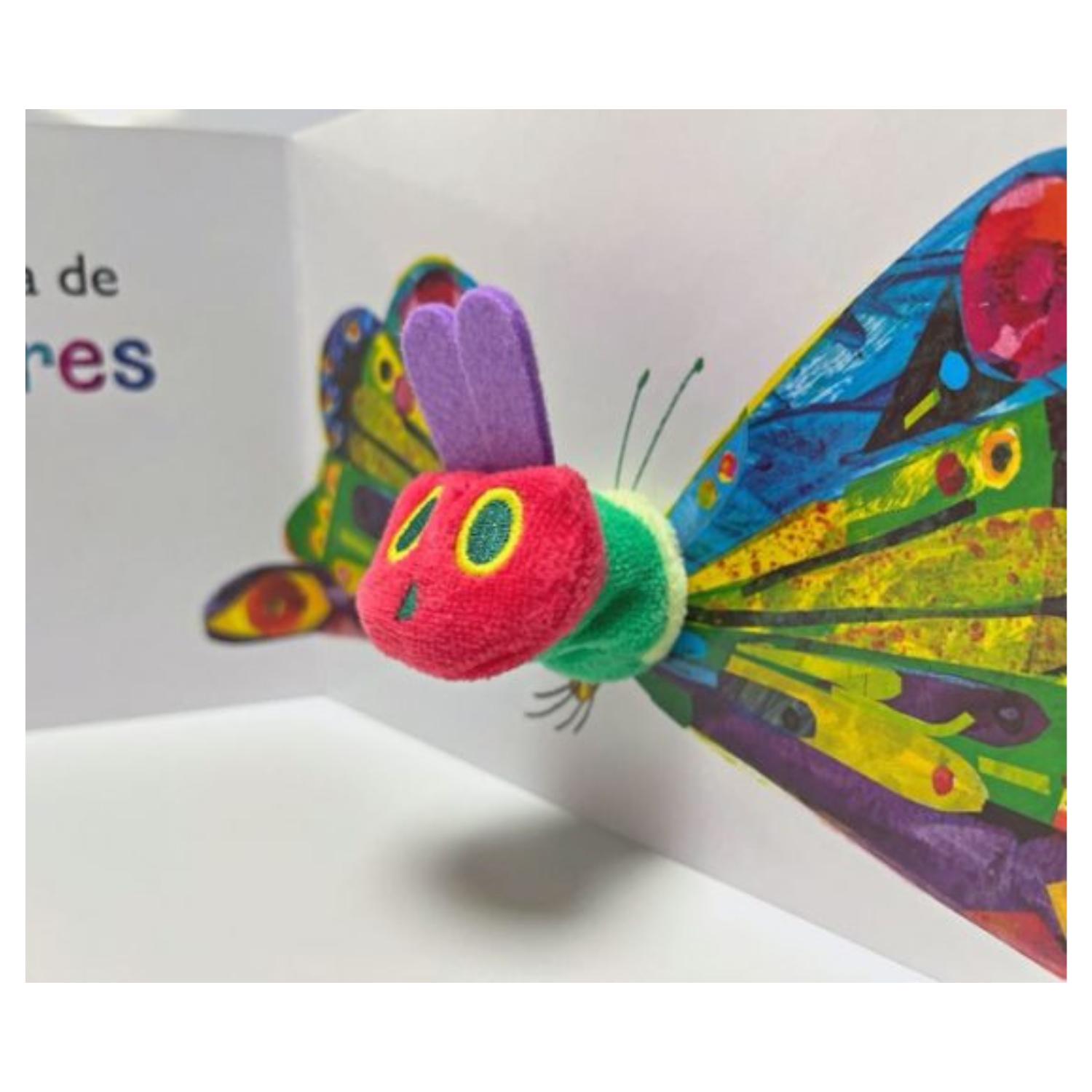 LA PEQUEÑA ORUGA GLOTONA 123 LIBRO: TÍTERE DE DEDO - 2