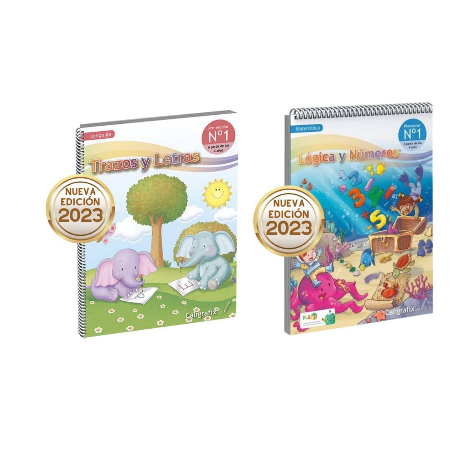 PACK CALIGRAFIX TRAZOS + LÓGICA 1 - NUEVA EDICIÓN - 1
