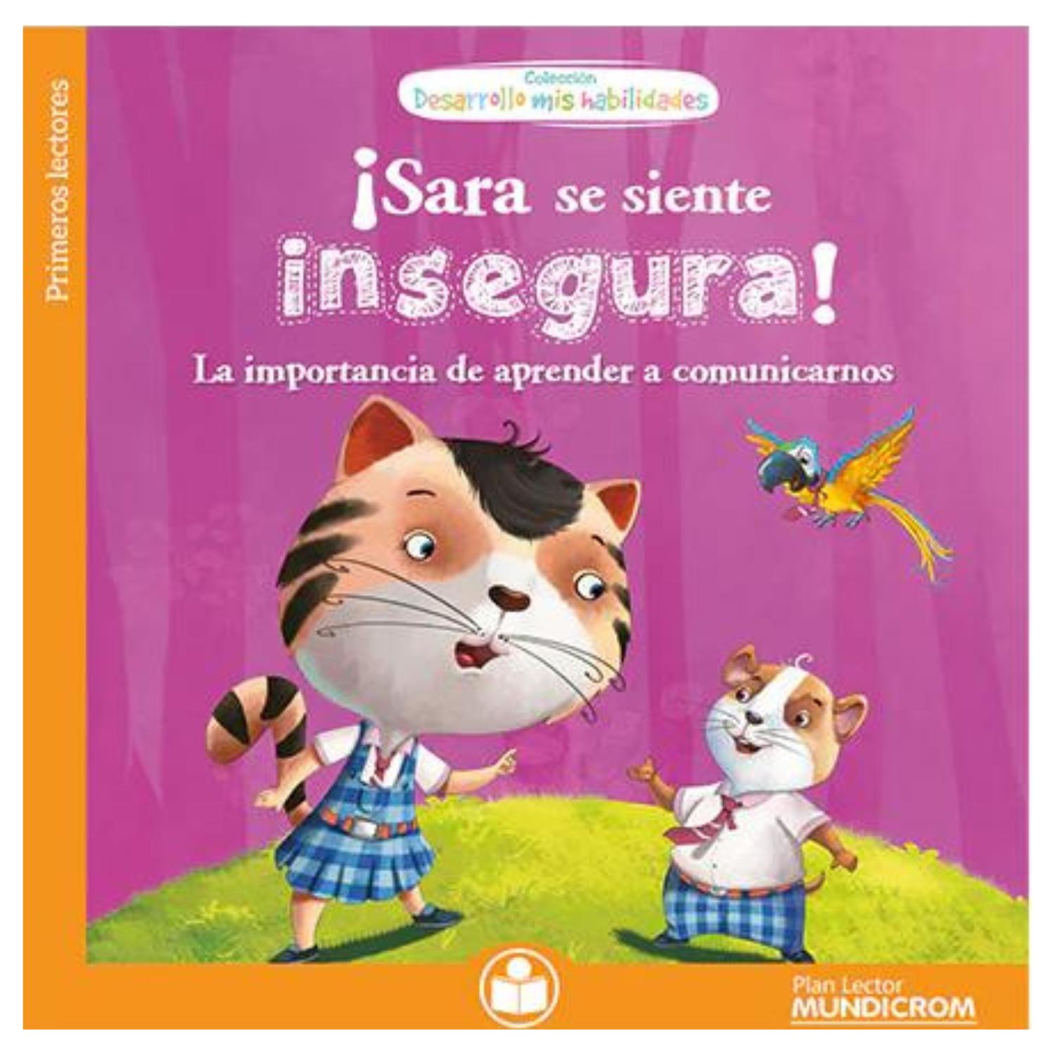 LIBRO SARA SE SIENTE INSEGURA - 1