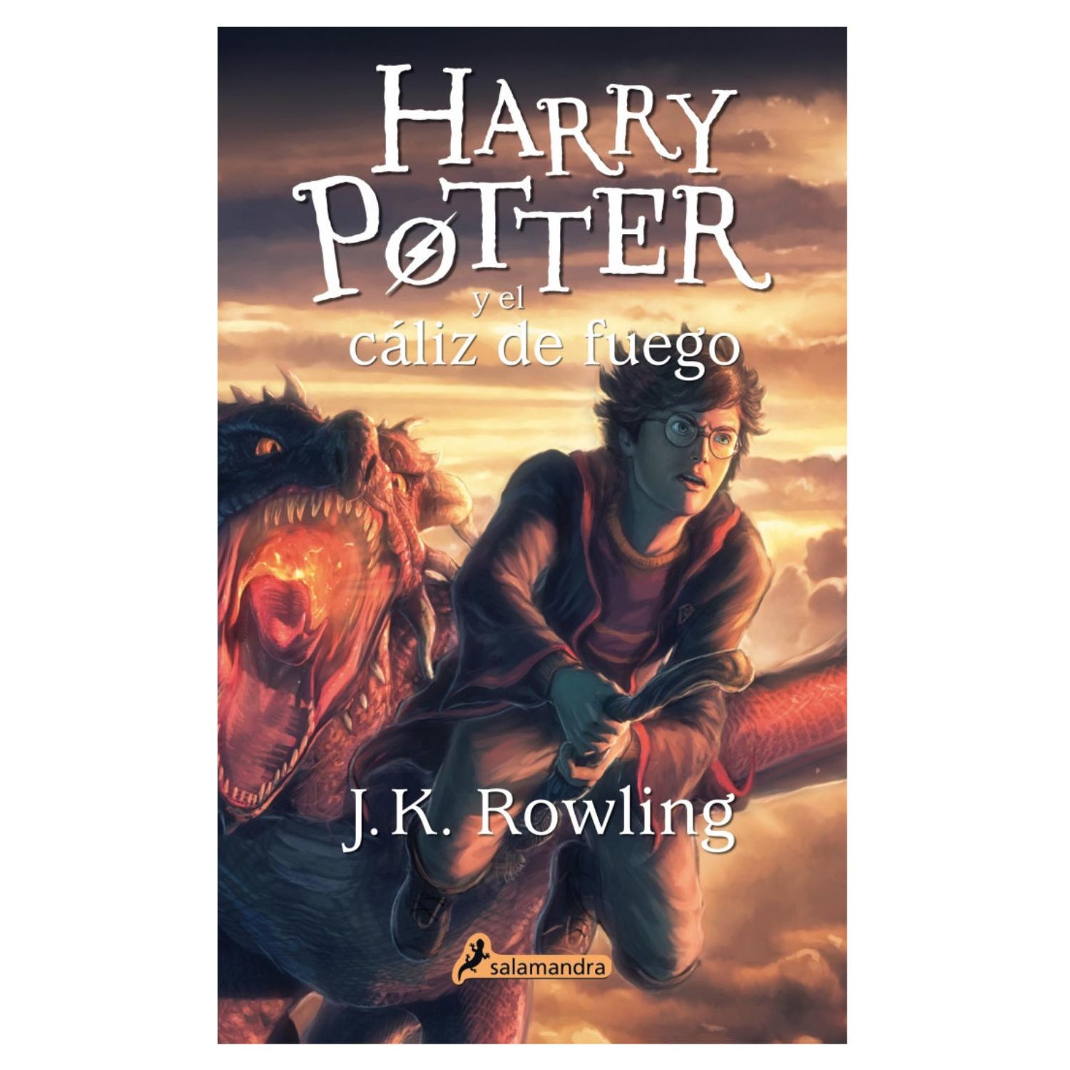 LIBRO HARRY POTTER 4 - EL CÁLIZ DE FUEGO - 1