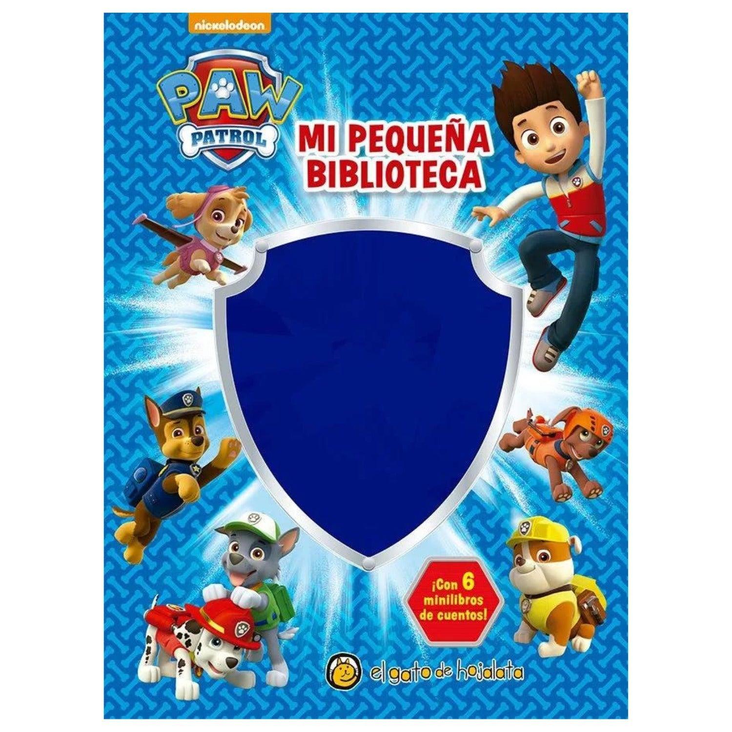 LIBRO MI PRIMERA BIBLIOTECA - PAW PATROL - NICKELODEON - 1