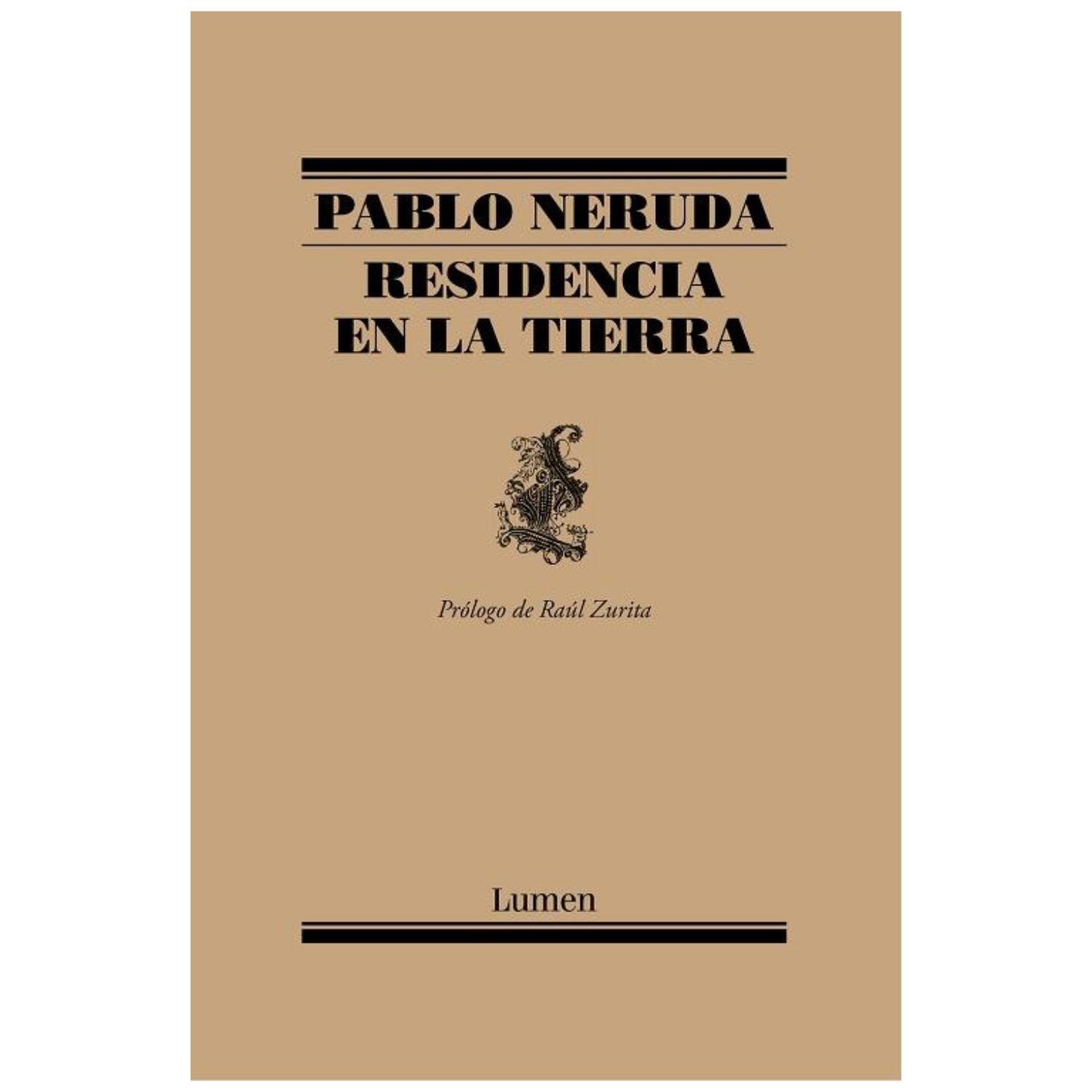 LIBRO RESIDENCIA EN LA TIERRA - 1