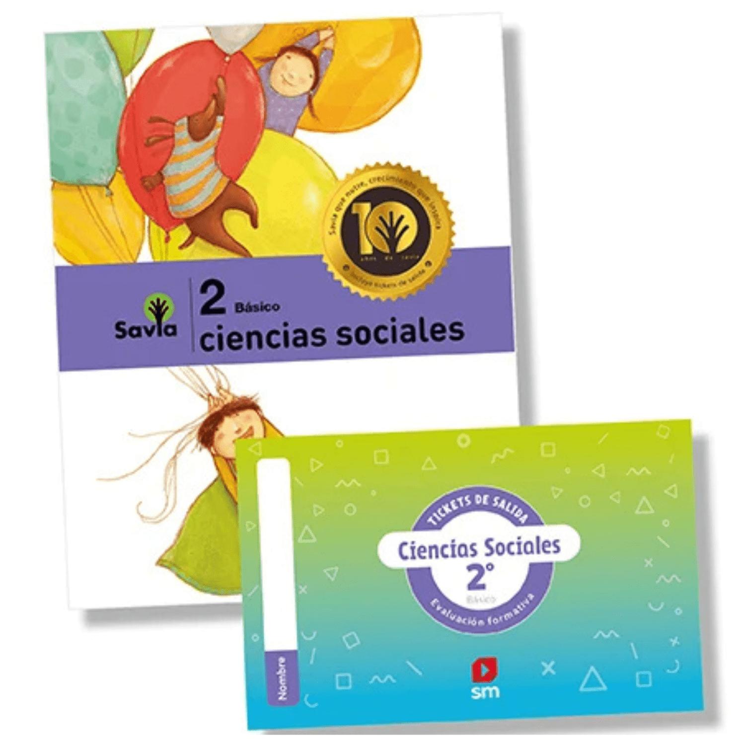 LIBRO CIENCIAS SOCIALES SAVIA 2º BÁSICO - 1