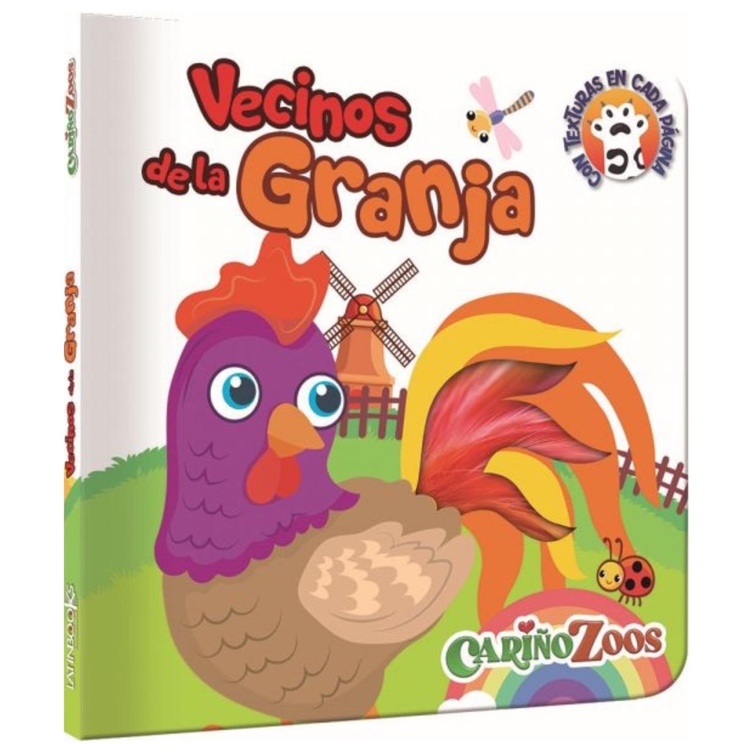 LIBRO VECINOS DE LA GRANJA - COLECCIÓN CARIÑO ZOOS - 1
