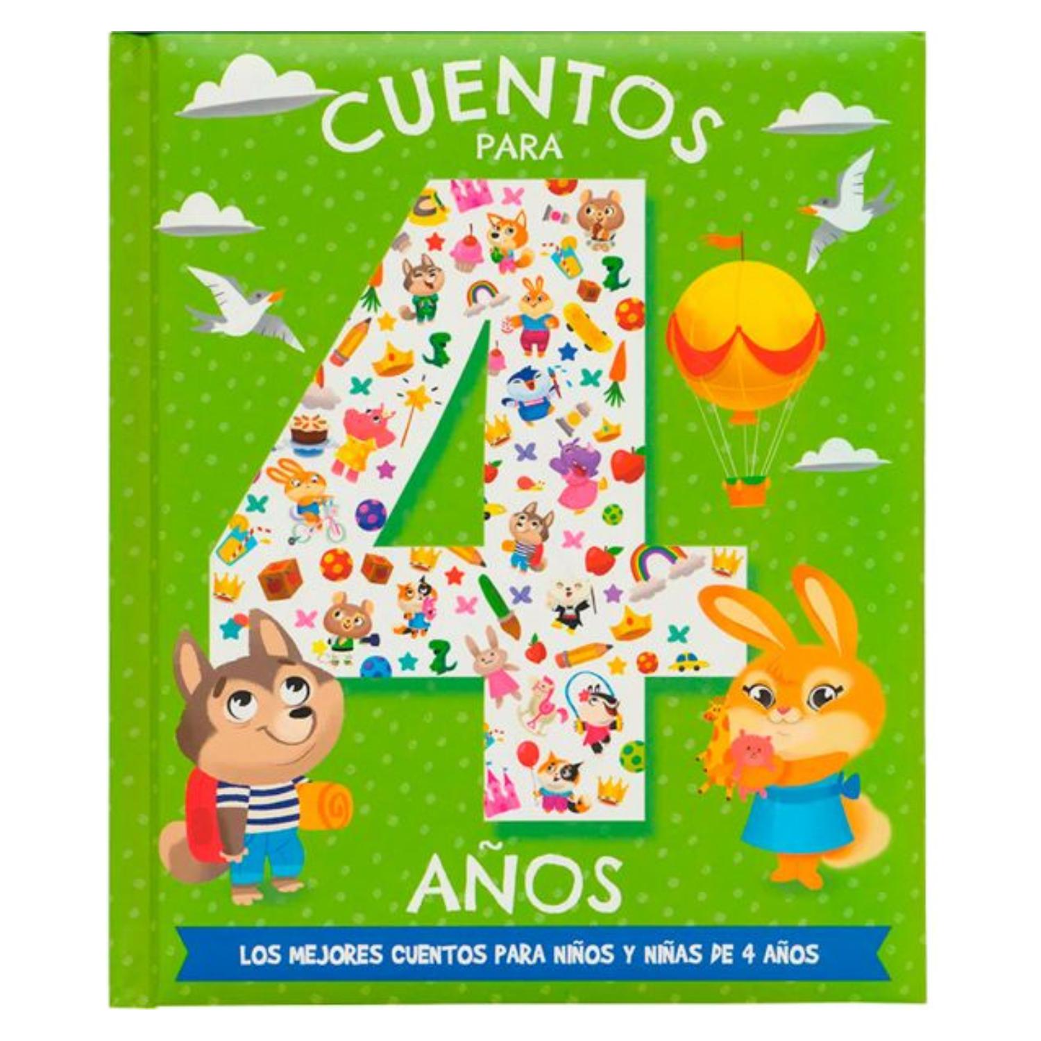 LIBRO CUENTOS PARA NIÑOS Y NIÑAS DE 4 AÑOS - 1