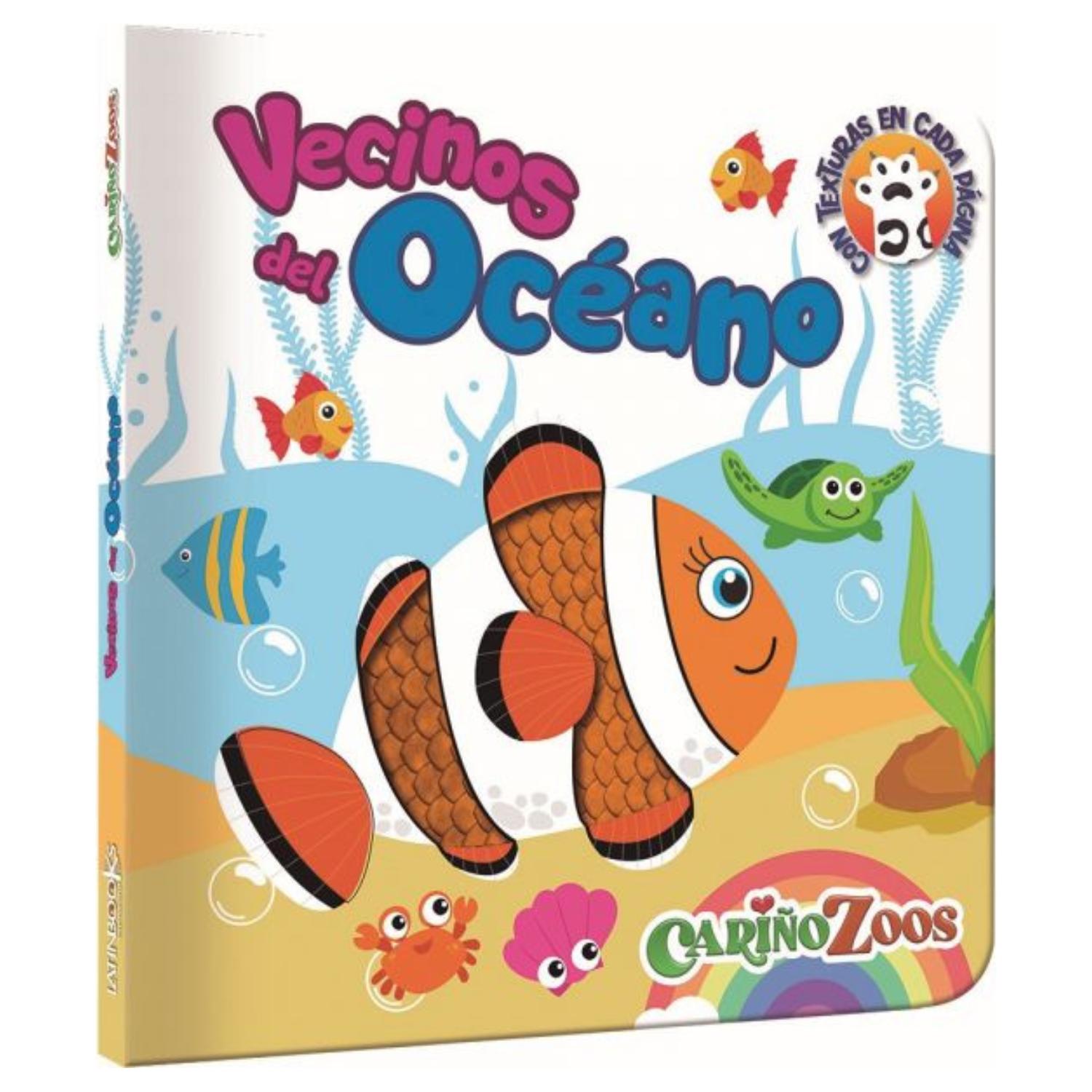 LIBRO VECINOS DEL OCÉANO - COLECCIÓN CARIÑO ZOOS - 1