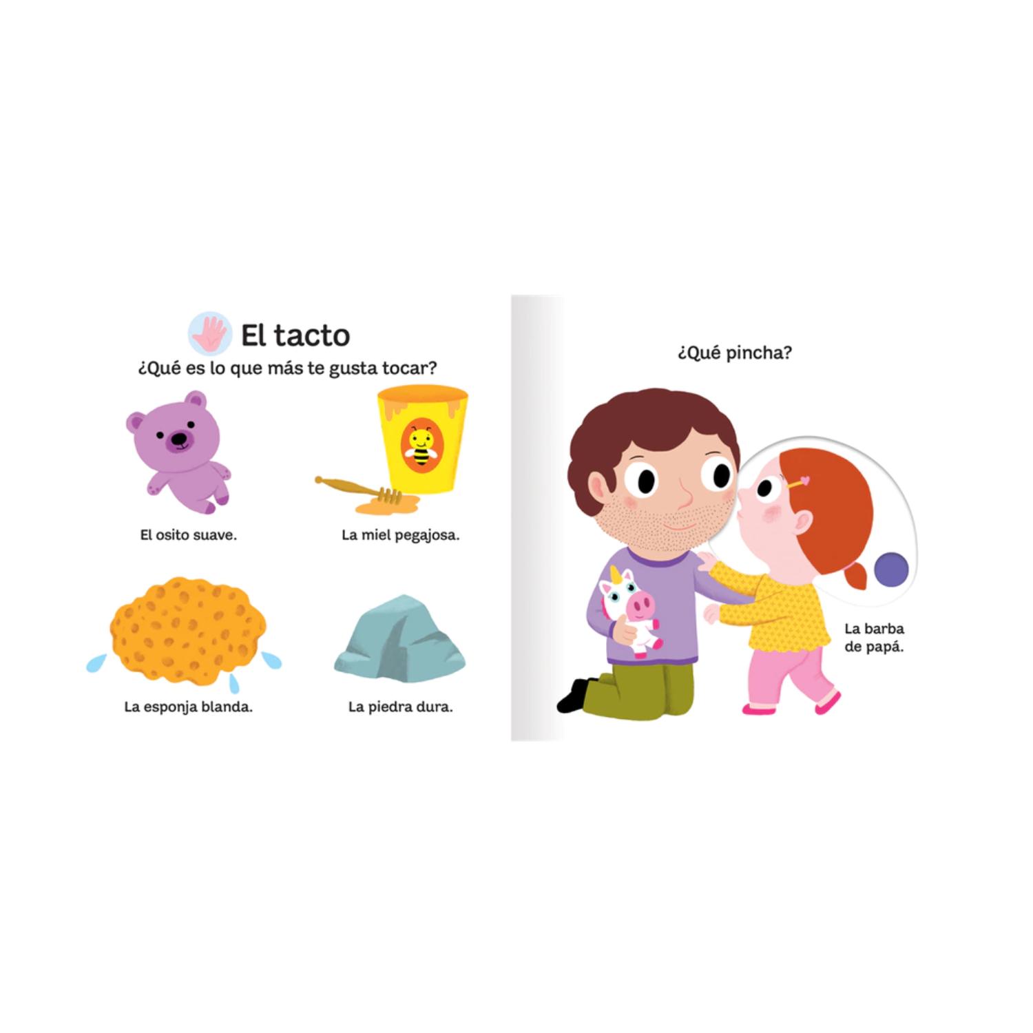 PEQUEÑOS CURIOSOS - MI LIBRO DE LOS 5 SENTIDOS - 2