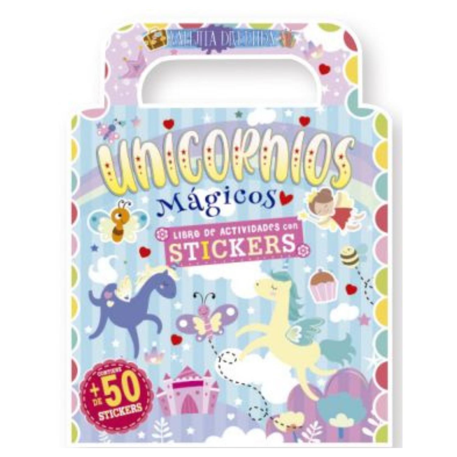 LIBRO UNICORNIOS MÁGICOS - COLECCIÓN VALIJITA DIVERTIDA - 1