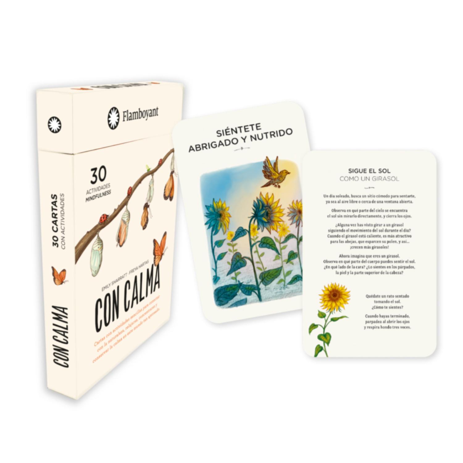 LIBRO CON CALMA (CARTAS): 30 ACTIVIDADES MINDFULNES - 2