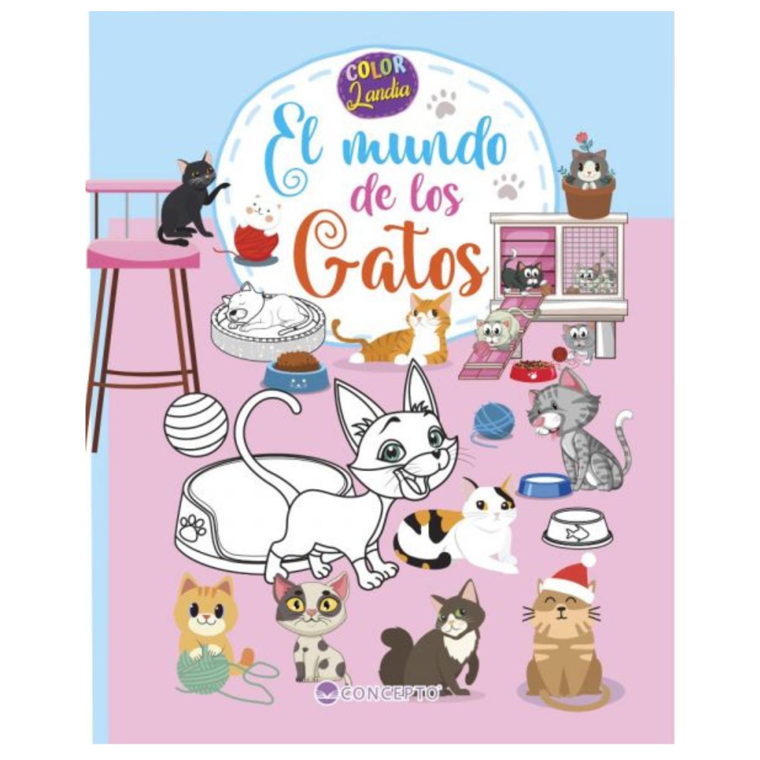 EL MUNDO DE LOS GATOS - COLECCIÓN COLORLANDIA - 1