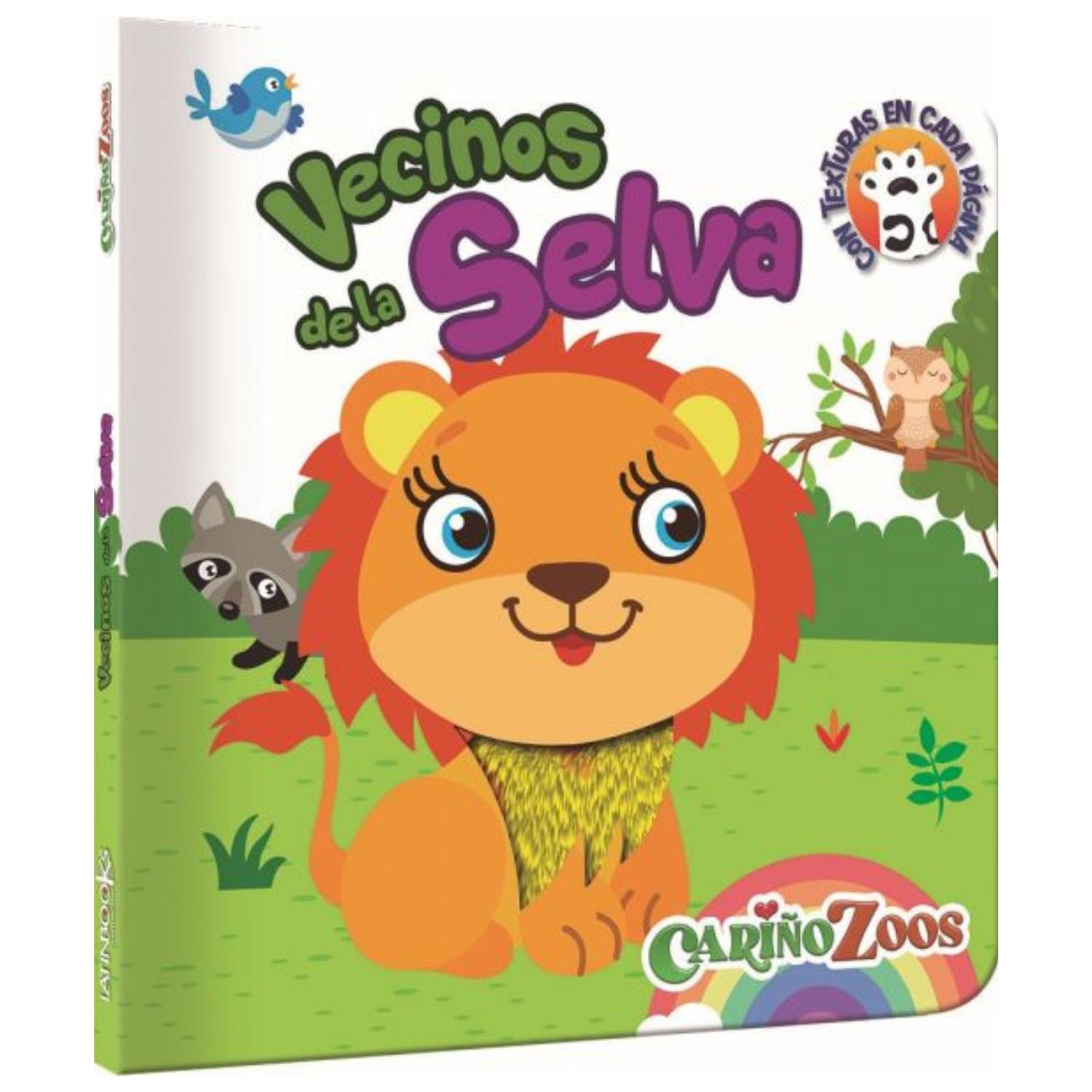 LIBRO VECINOS DE LA SELVA - COLECCIÓN CARIÑO ZOOS - 1