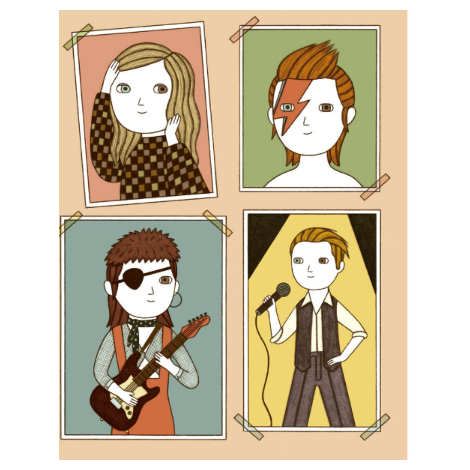 LIBRO DAVID BOWIE - COLECCIÓN PEQUEÑO & GRANDE - 2