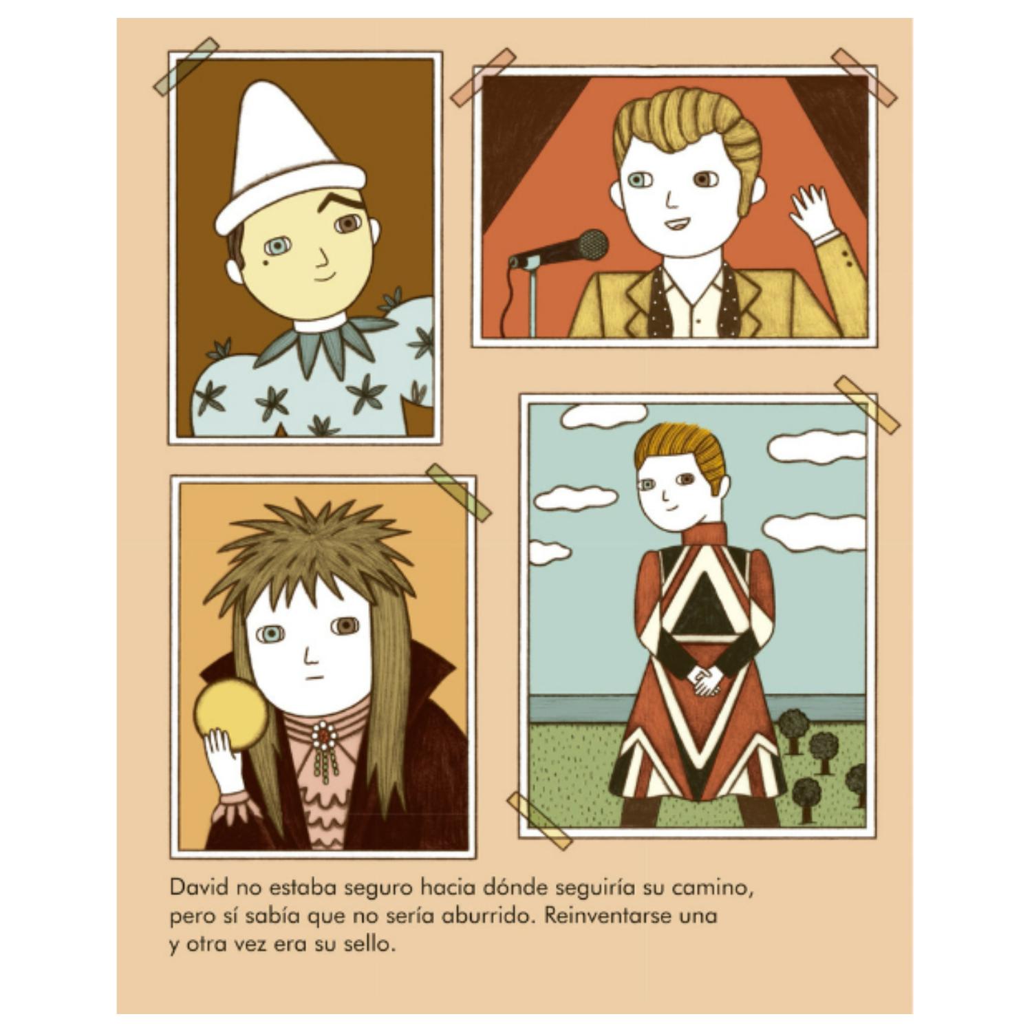LIBRO DAVID BOWIE - COLECCIÓN PEQUEÑO & GRANDE - 3