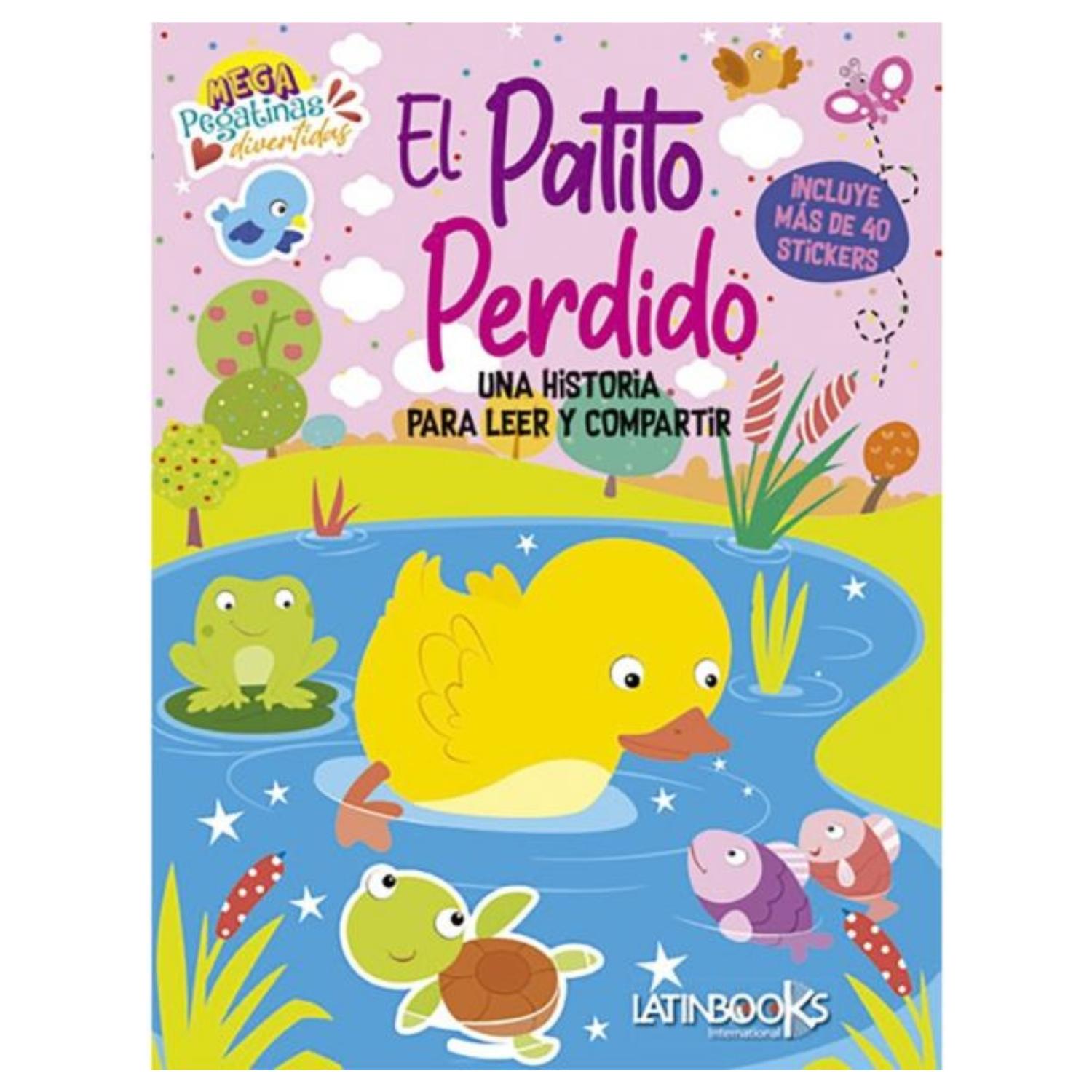LIBRO EL PATITO PERDIDO - MEGA PEGATINAS - 1
