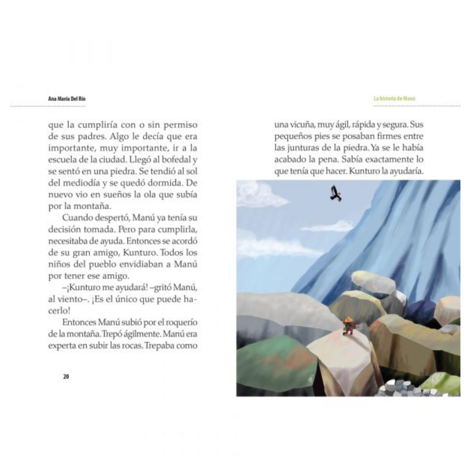 LIBRO LA HISTORIA DE MANÚ - DEL RÍO, ANA MARÍA - 3