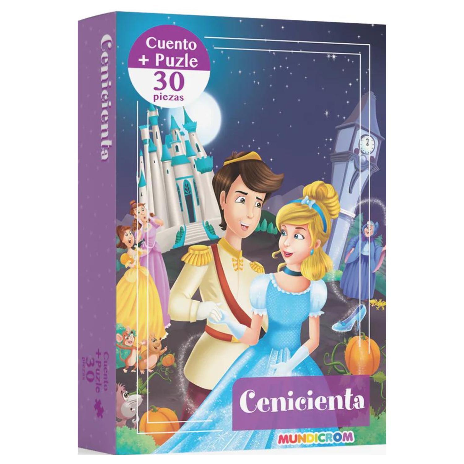 LIBRO CENICIENTA + PUZLE 30 PIEZAS - 1