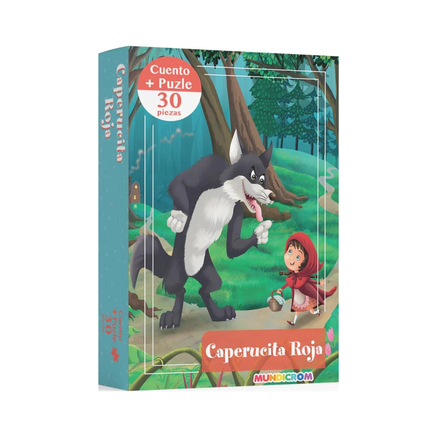 LIBRO CAPERUCITA ROJA + PUZLE (30 PIEZAS) - 1