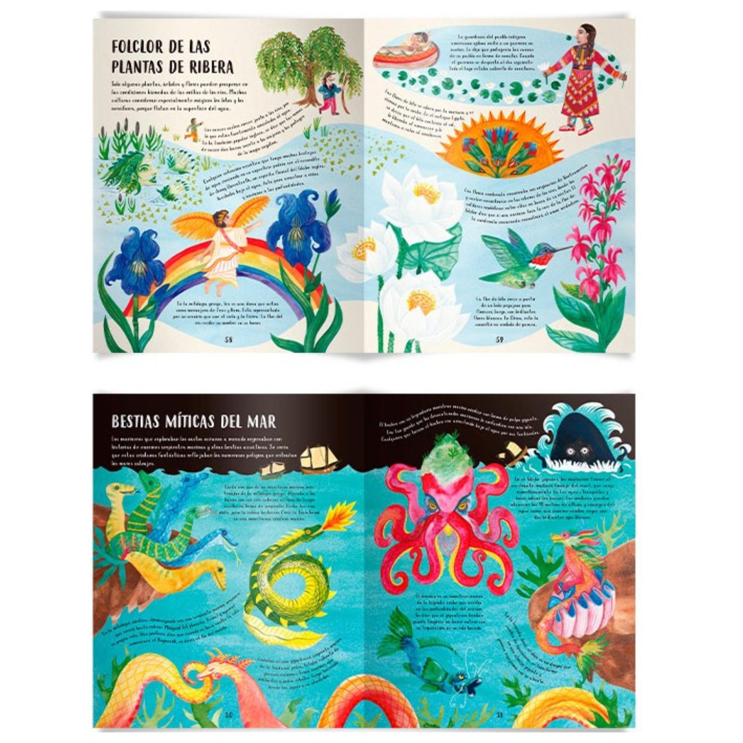 LIBRO MITOS Y LEYENDAS DE LA TIERRA Y EL AGUA - FOLCLOR Y SABIDURÍA - 2