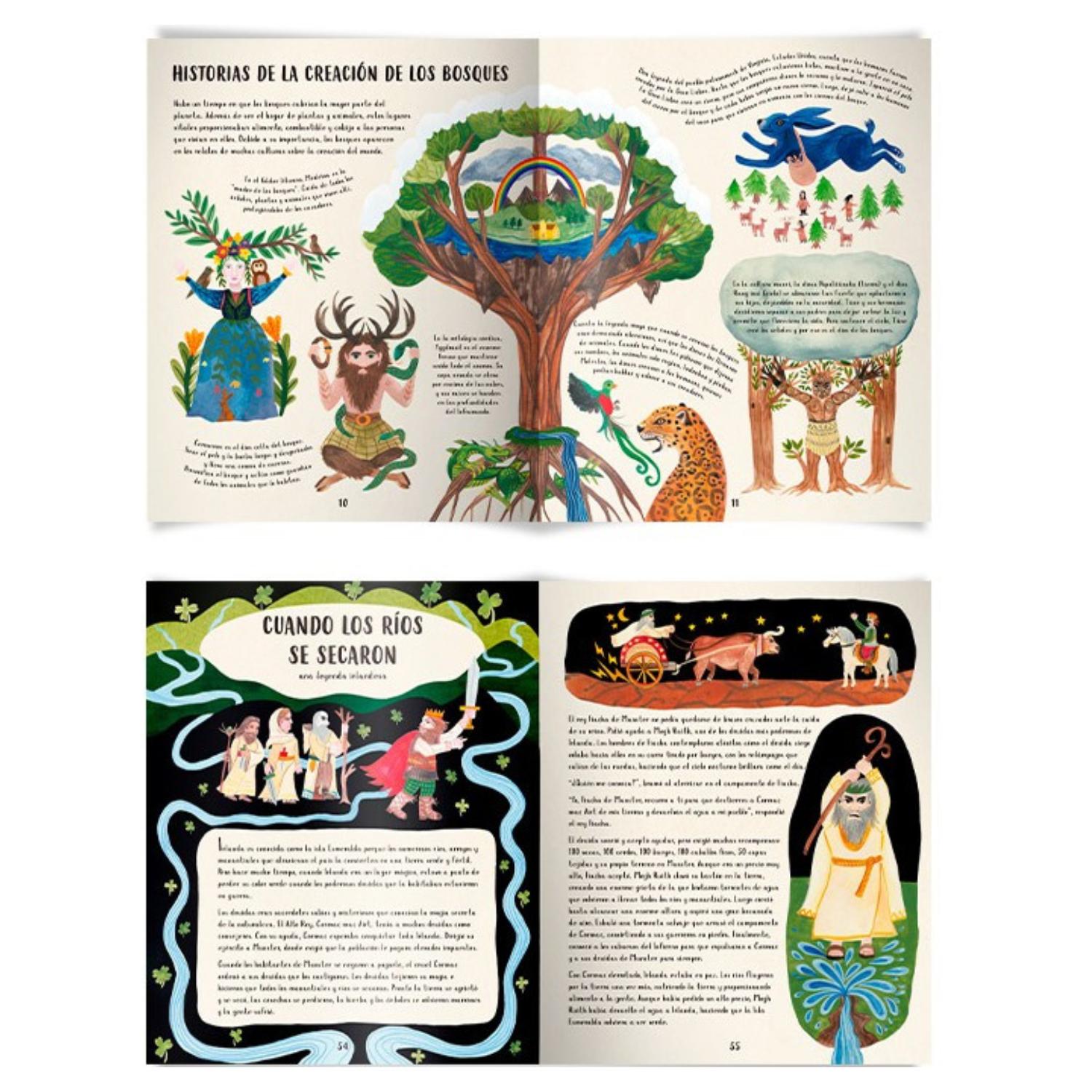 LIBRO MITOS Y LEYENDAS DE LA TIERRA Y EL AGUA - FOLCLOR Y SABIDURÍA - 3