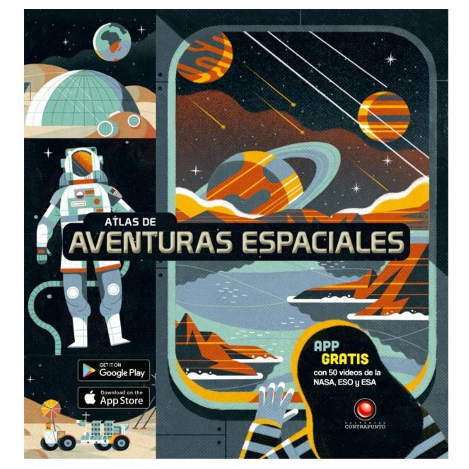 ATLAS DE AVENTURAS ESPACIALES - ATLAS ANIMADO CON APP - 1