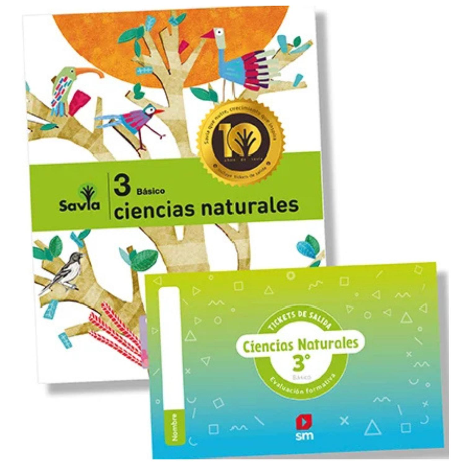 PACK CIENCIAS NATURALES 3° BÁSICO SAVIA (NUEVA EDICIÓN) - 2