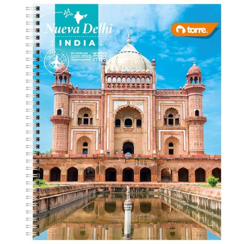 PACK 10 CUADERNOS UNIVERSITARIO CIUDAD 7MM 100 HJS - 2