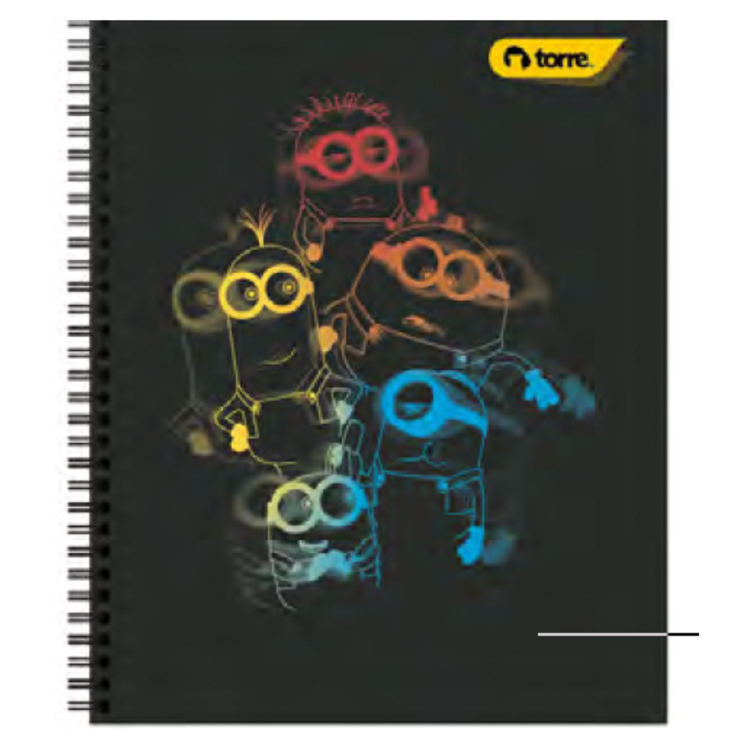 PACK 10 CUADERNOS UNIV. MINIOS 7MM 100HJS - 2