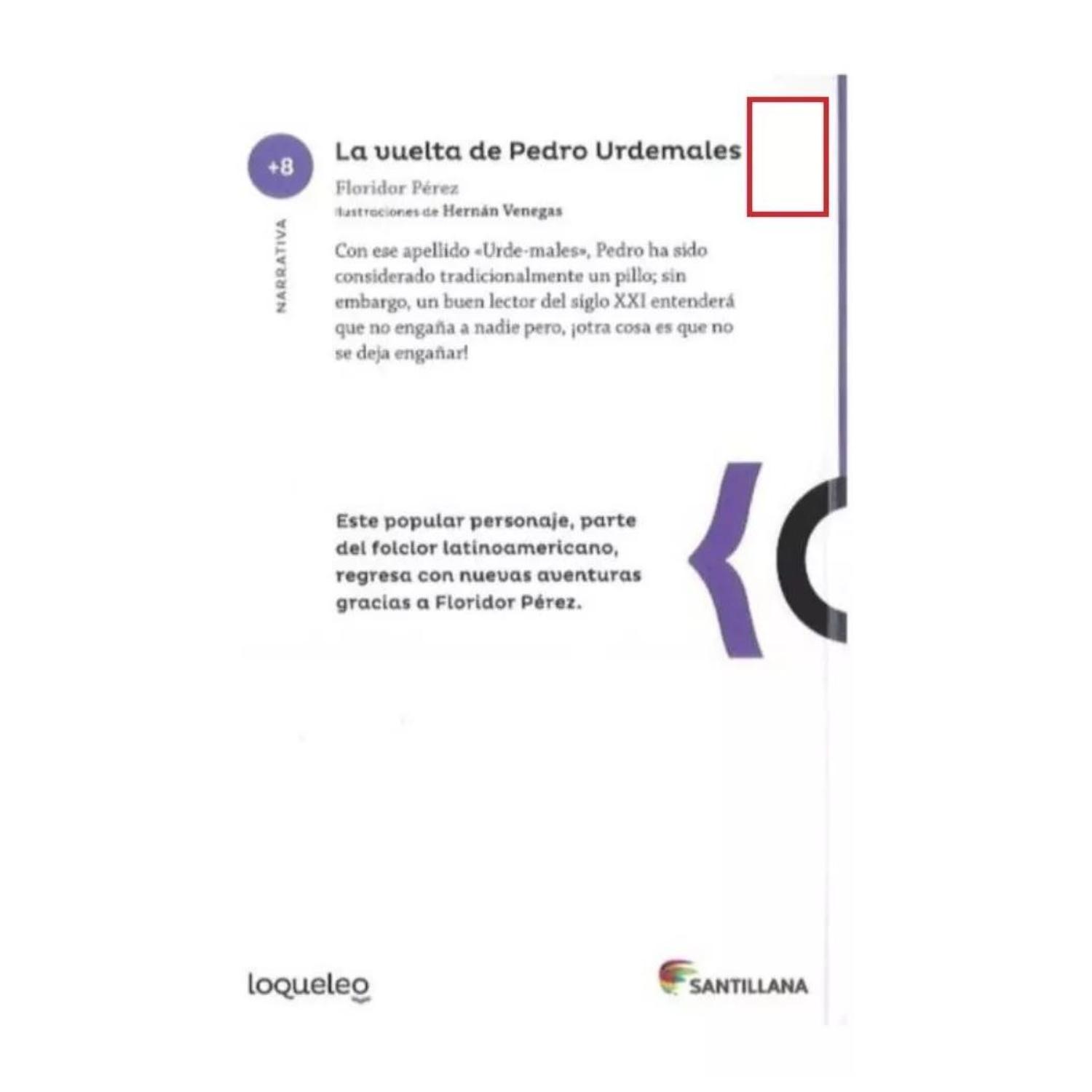 LIBRO LA VUELTA DE PEDRO URDEMALES (N.E) - 2