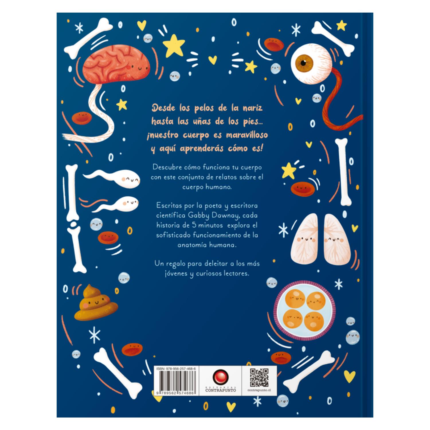 LIBRO HISTORIAS DEL CUERPO HUMANO EN 5 MINUTOS - GABBY DAWNAY - 2