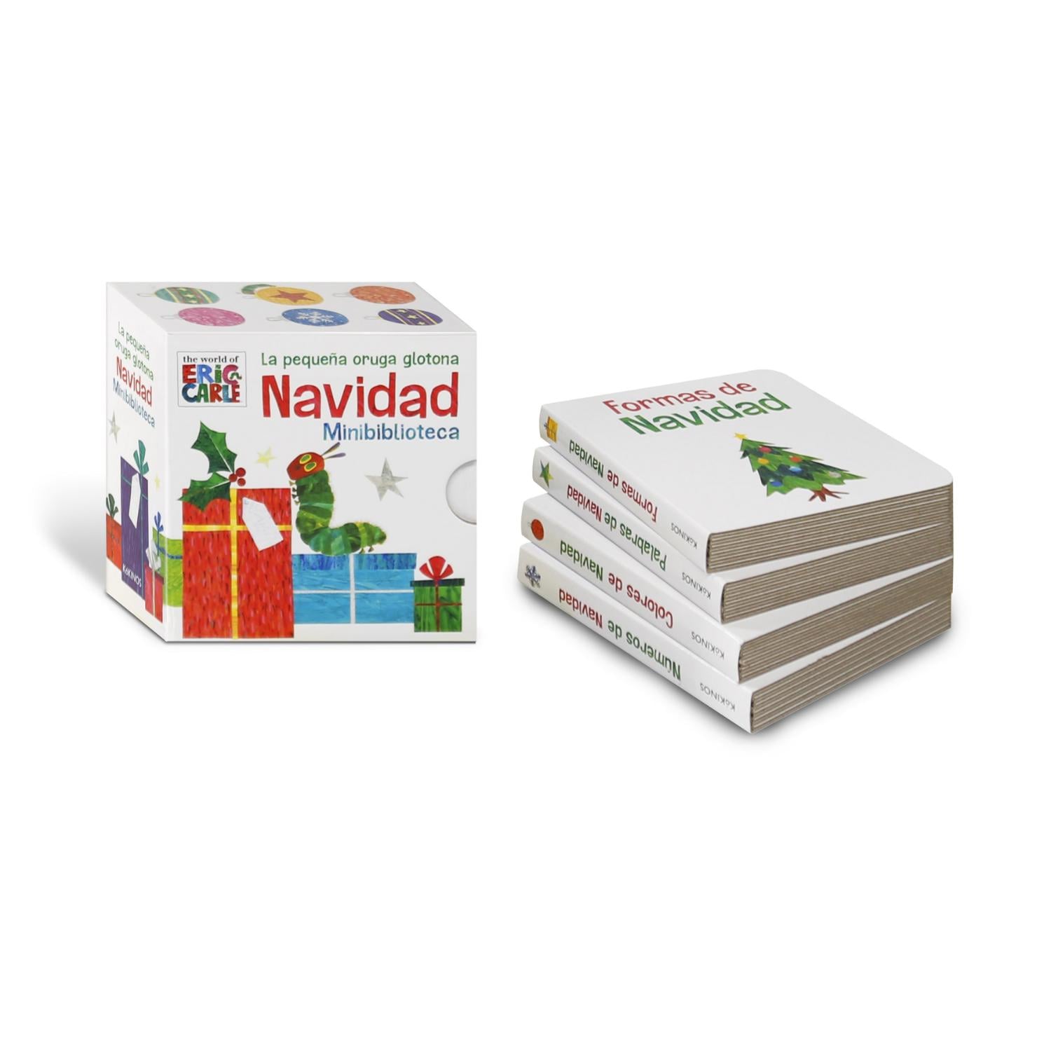 LA PEQUEÑA ORUGA GLOTONA (NAVIDAD MINIBIBLIOTECA) - 1