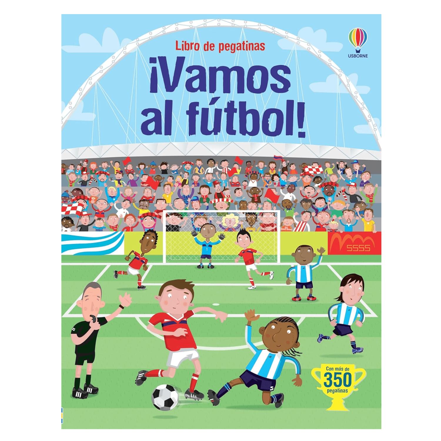 LIBRO DE PEGATINAS - VAMOS AL FÚTBOL - 1
