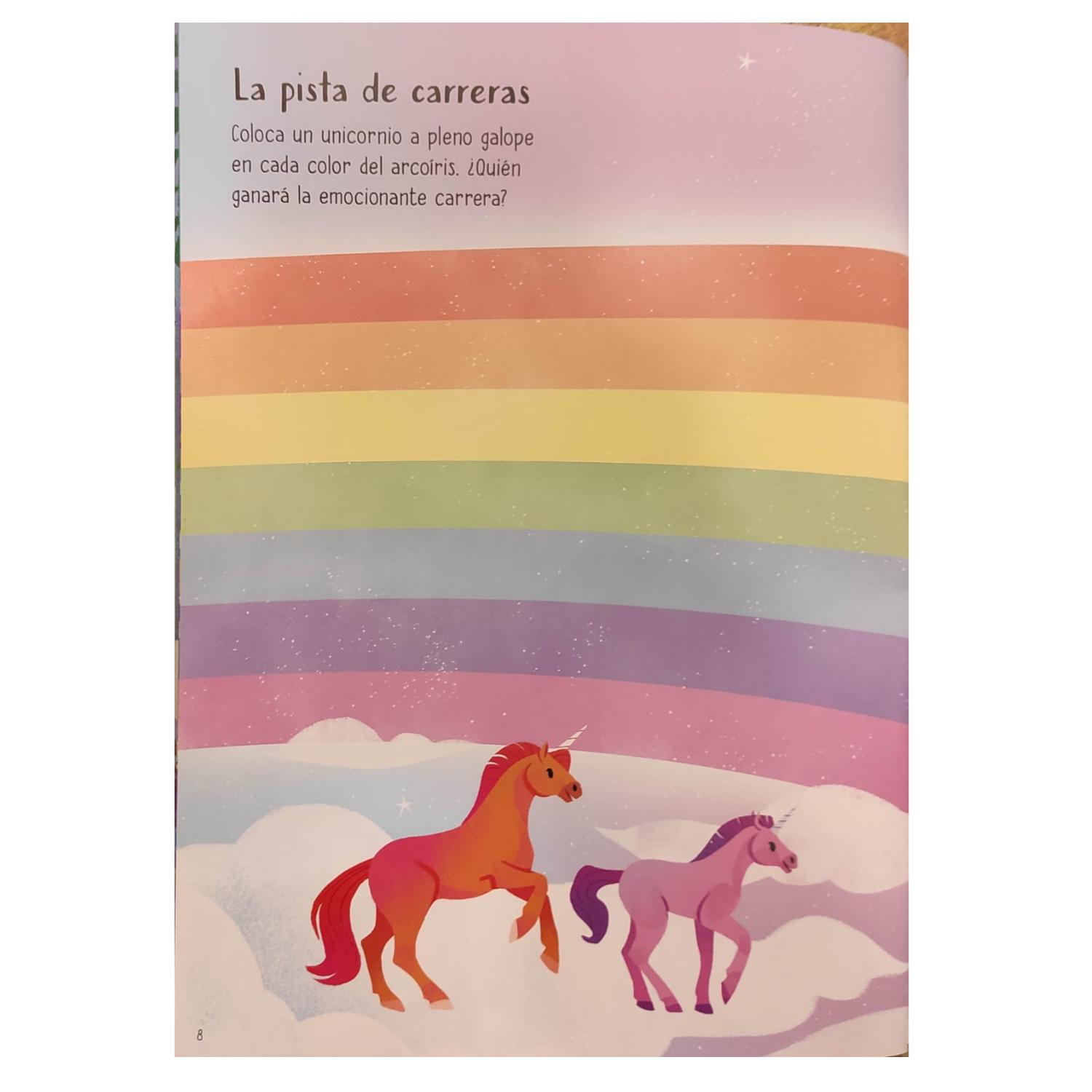 UNICORNIOS - MI PRIMER LIBRO DE PEGATINAS - 3