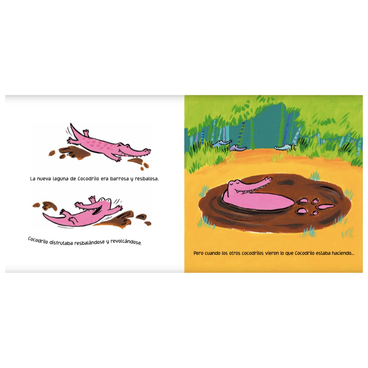 LIBRO INFANTIL LOS COCODRILOS COPIONES DAVID BEDFORD - 3