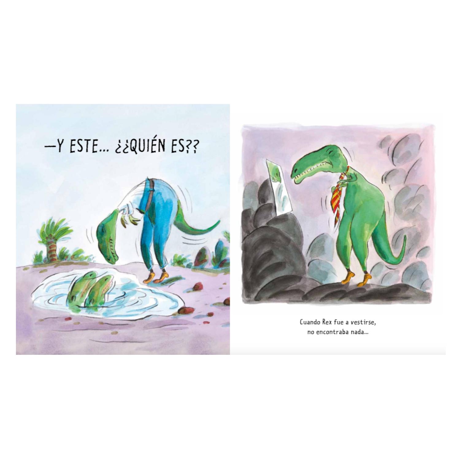 LIBRO INFANTIL T-REX JEANNE WILLIS - 3