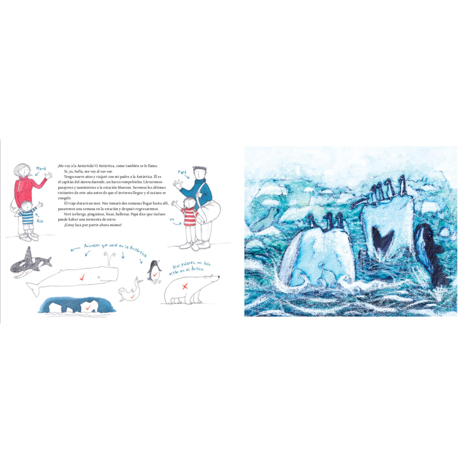 SOFIA VIAJA A LA ANTÁRTICA - LIBRO - 2