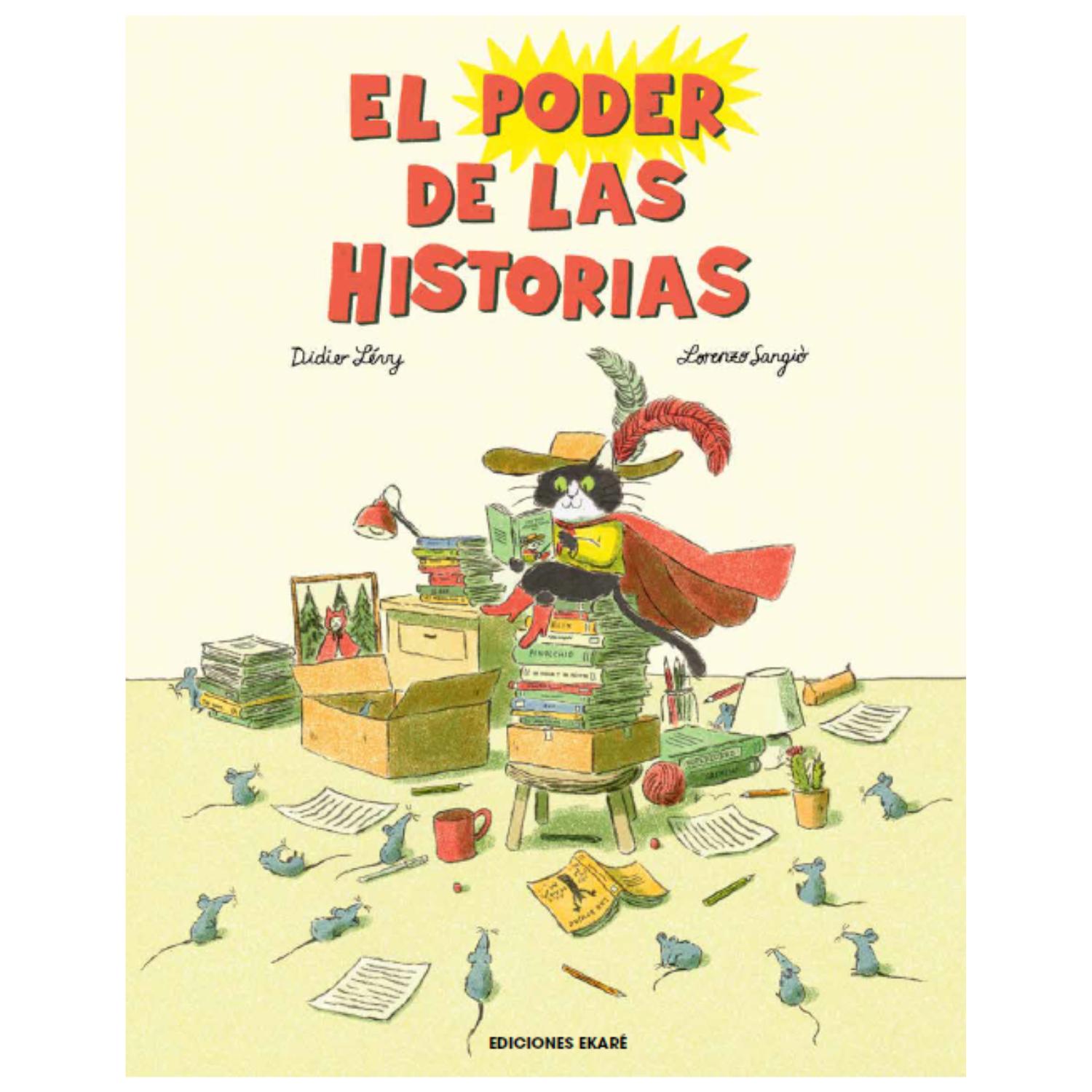LIBRO INFANTIL EL PODER DE LAS HISTORIAS DIDIER LÉVY - 1