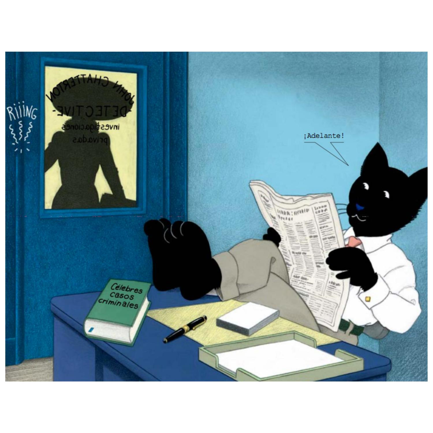 LIBRO INFANTIL CÉLEBRES CASOS DEL DETECTIVE JOHN CHATTERTON YVAN POMMAUX - 4