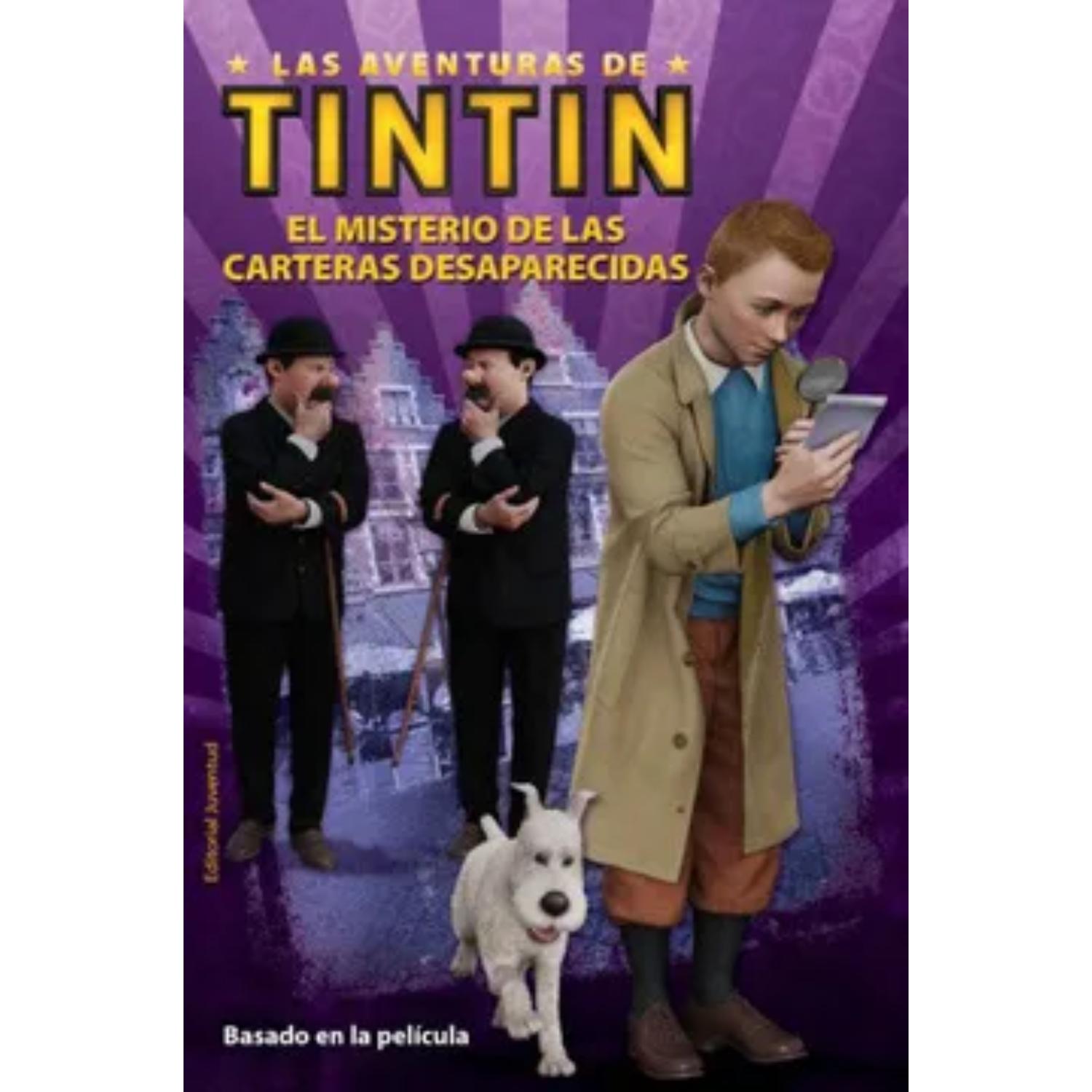 LIBRO NOVELA JUVENIL TINTIN: EL MISTERIO DE LAS CARTERAS PERDIDAS HERGE - 1
