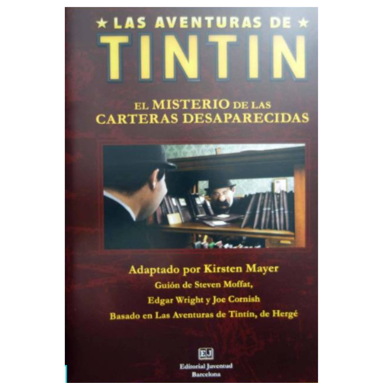 LIBRO NOVELA JUVENIL TINTIN: EL MISTERIO DE LAS CARTERAS PERDIDAS HERGE - 3