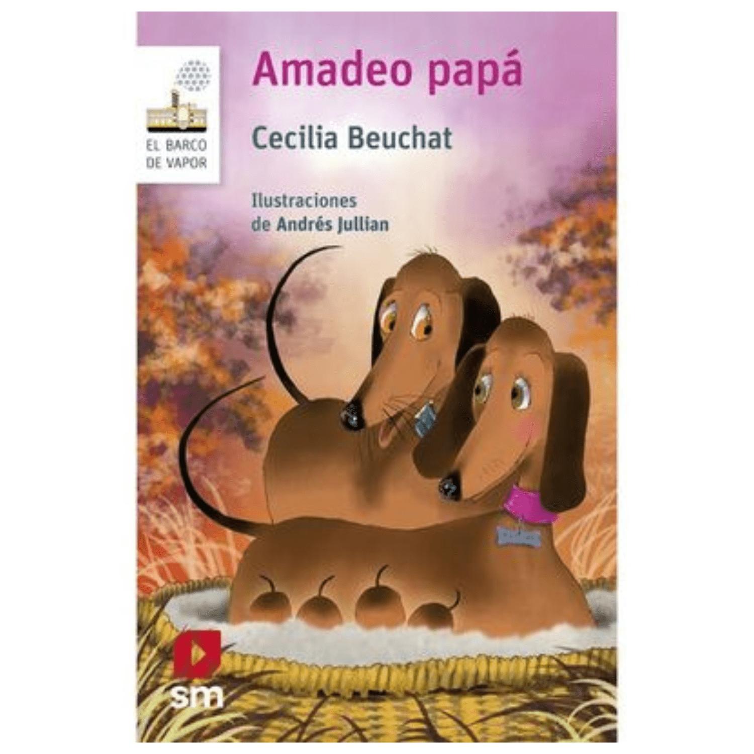 LIBRO INFANTIL AMADEO PAPÁ CECILIA BEUCHAT - 1
